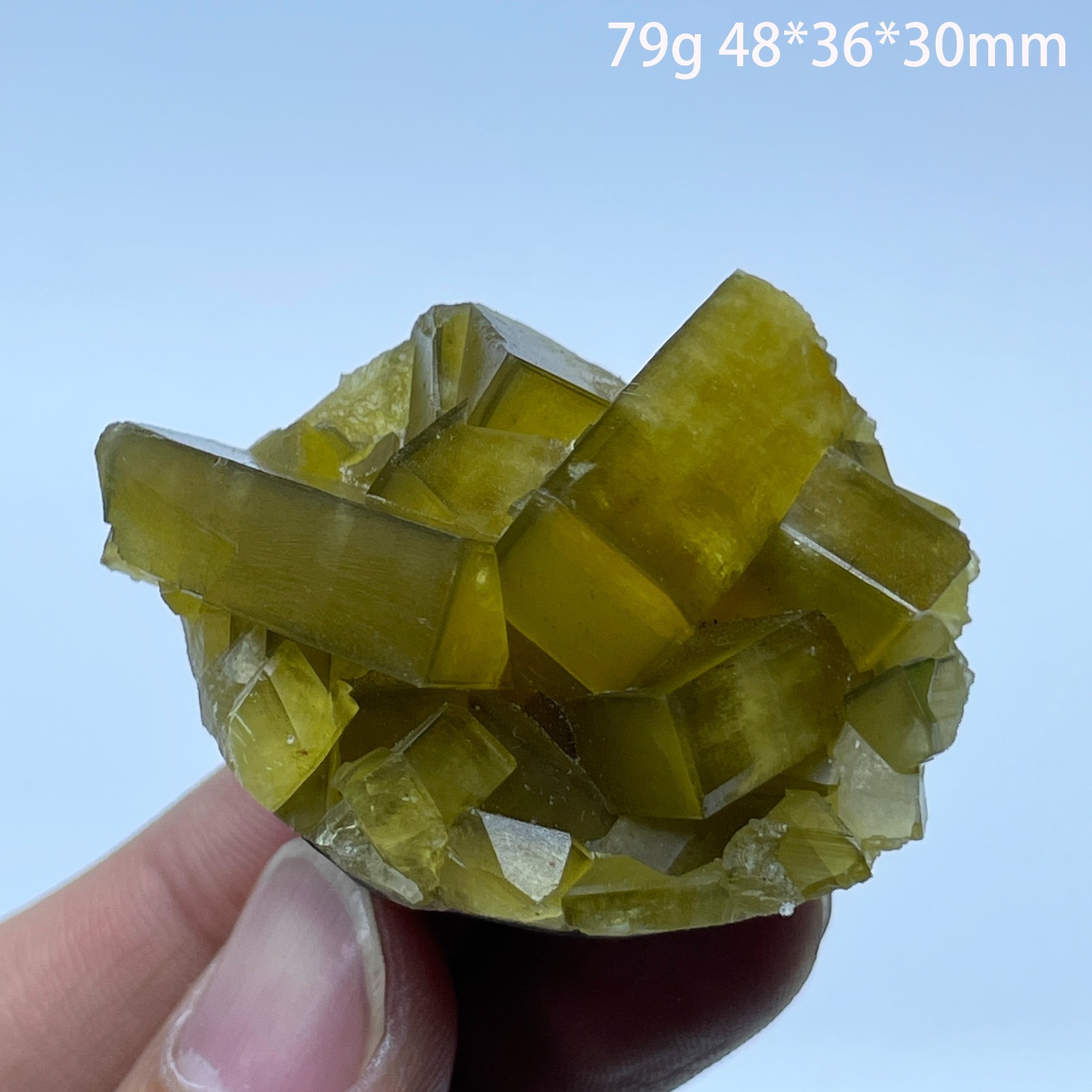 Natural Yellow Barite Mineral Specimen Healing Quartz Crystal Cluster Decor