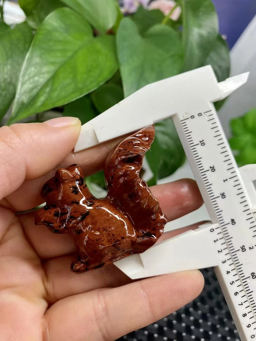 1pcs Natural mixed Quartz Carved crystal Squirrel Reiki Decor Random