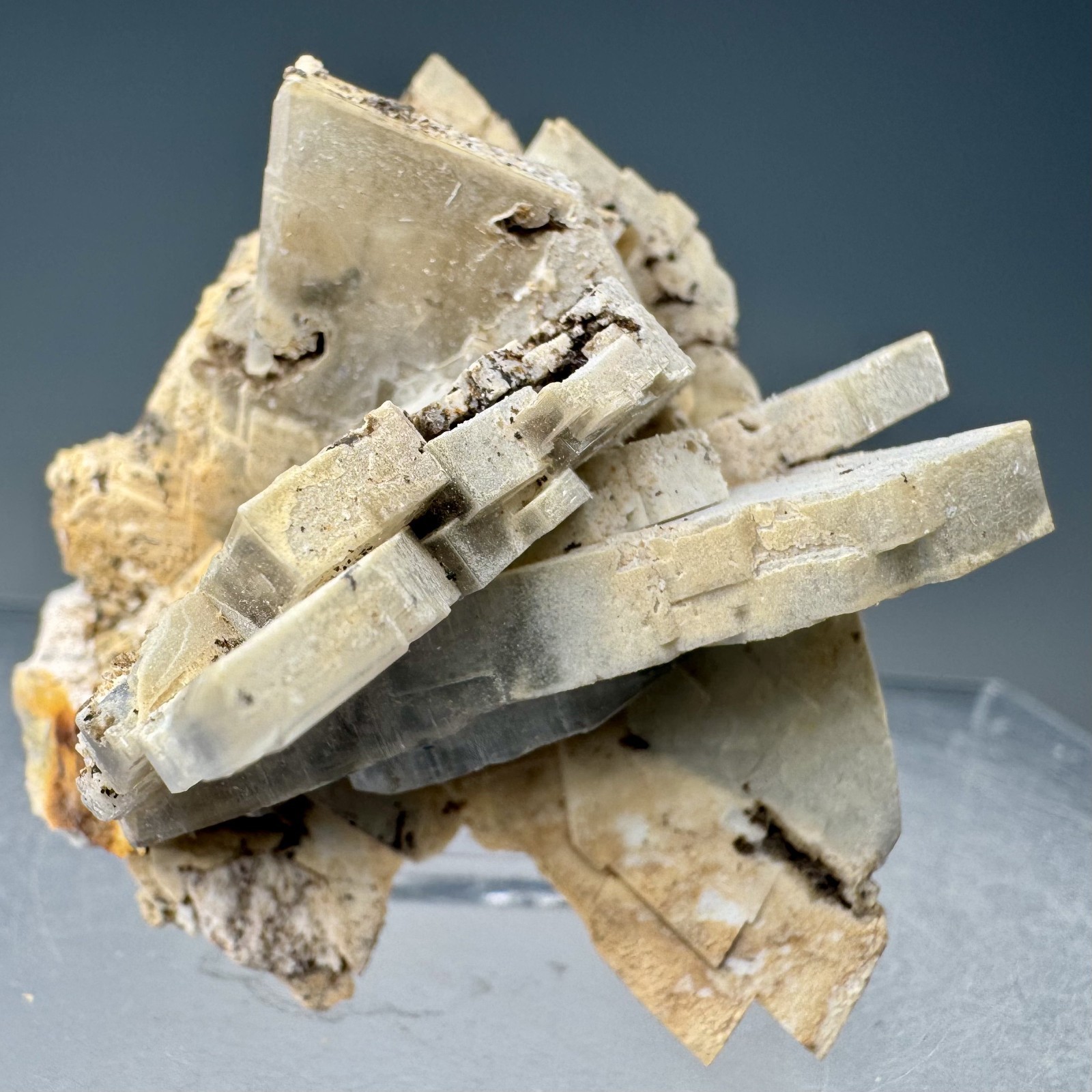 Fine Baryte Crystal Group: Paga No. 1 Mine, Cartersville, Georgia- Classic!!