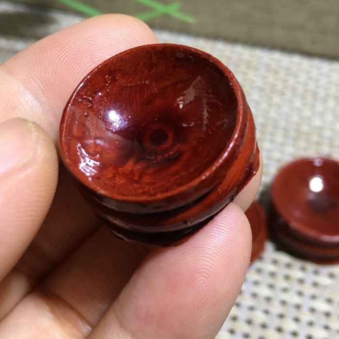 10PCS 22mm Red Rosewood Wooden Base Stand holding Crystal ball/sphere