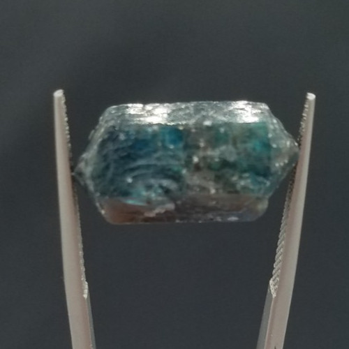 Blue Apatite Crystal – Not Polished 19+ct