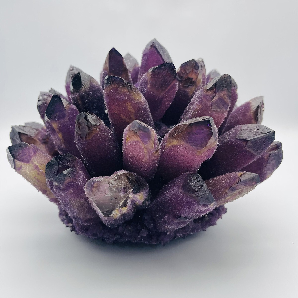 300g+ Natural Rare Large Raw Deep Amethyst Crystal Cluster Mineral Specimens