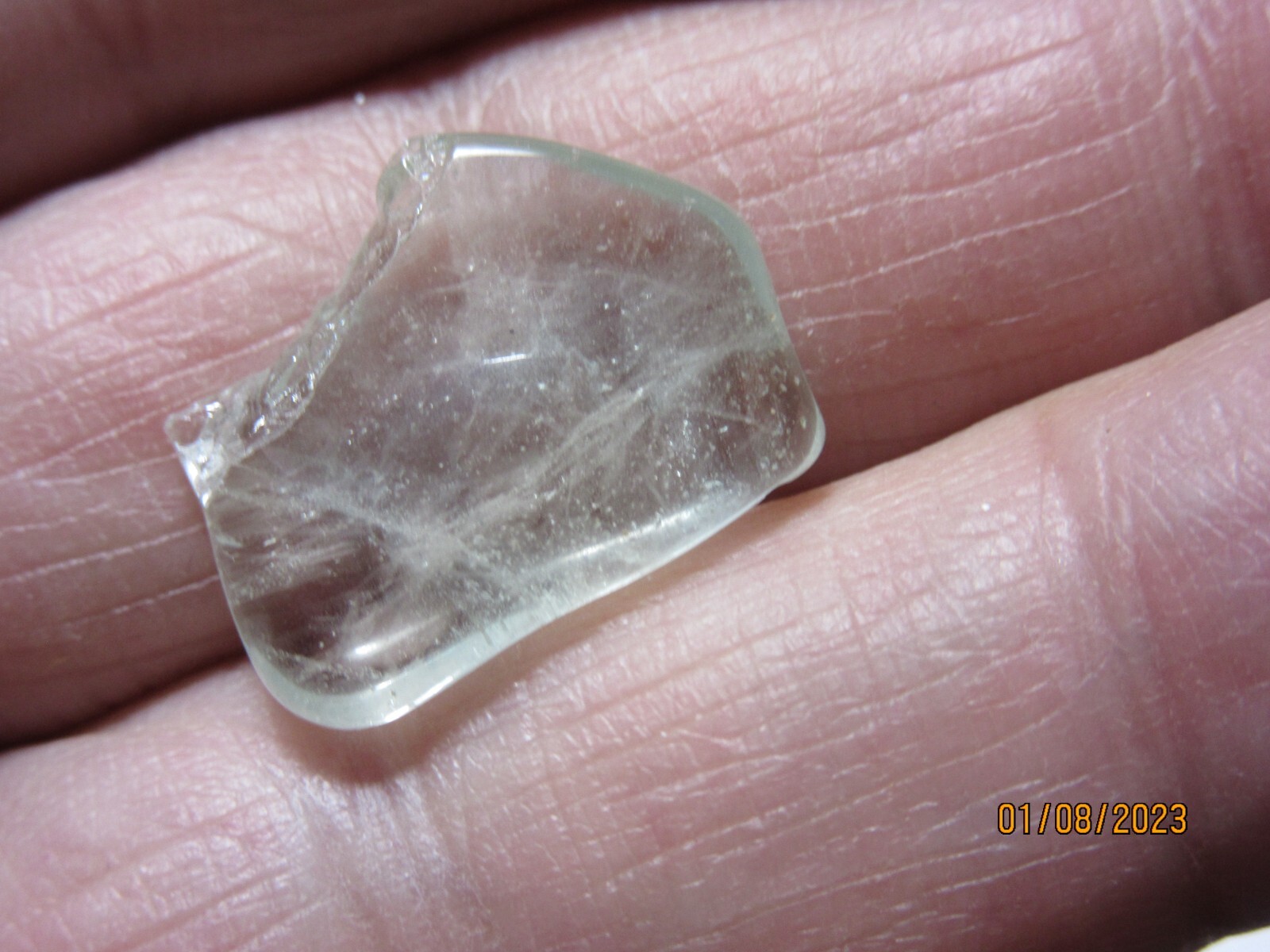 Green Topaz Rough Mineral 11/16″ Collectible Reiki GTQCR-1