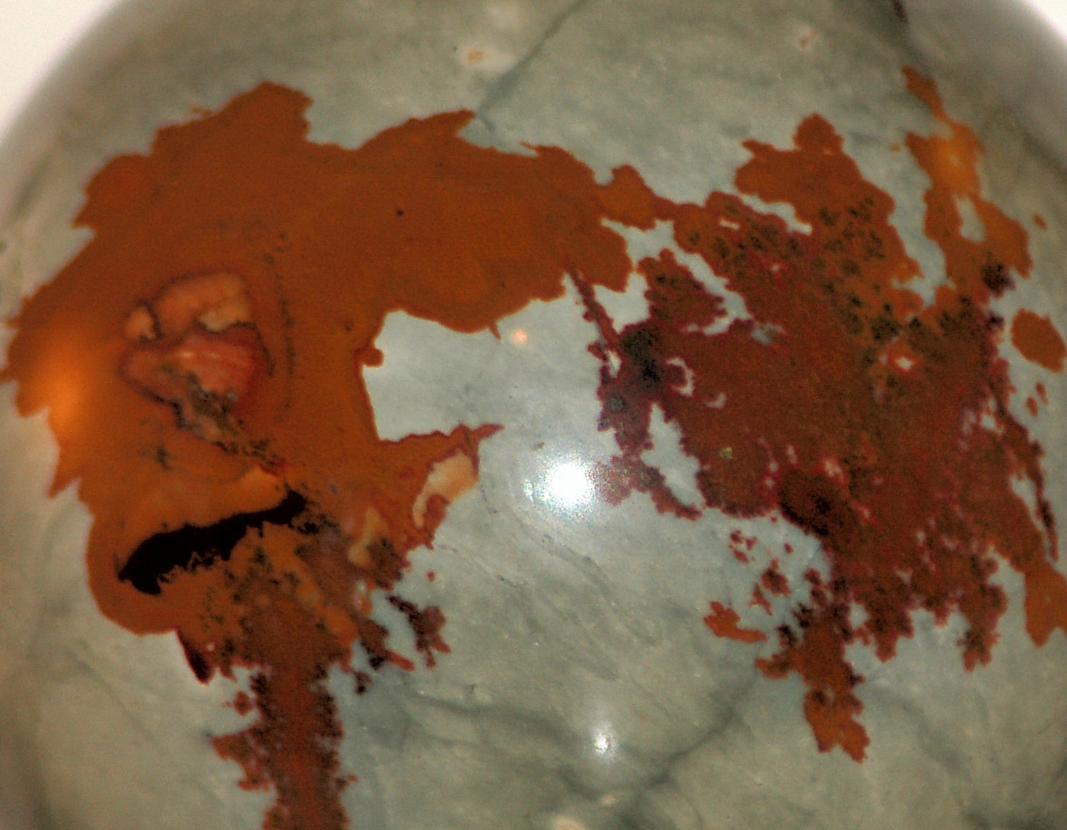 Rocky Butte Picture Jasper Sphere 2.9 lbs 3 15/16″ diam.