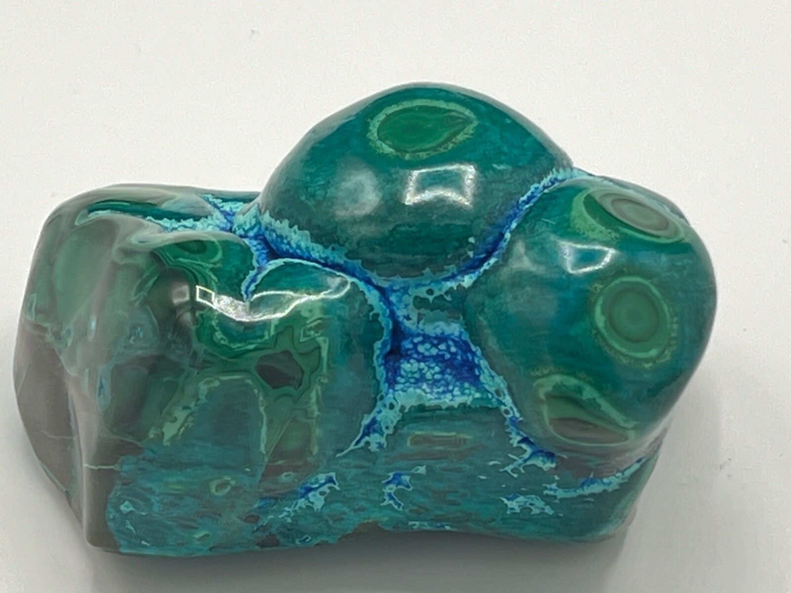 Malachite with Aqua Chrysocolla – Free Form