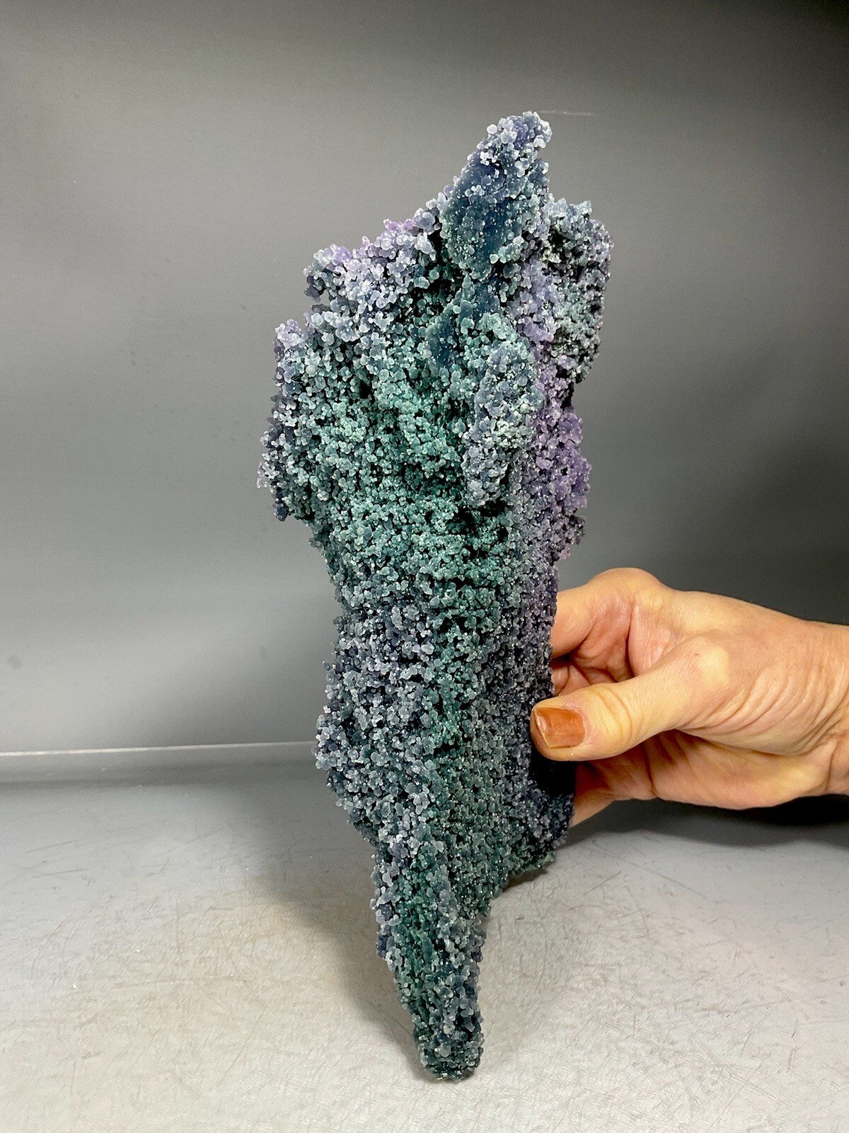 SS Rocks – Botryoidal Purple Chalcedony “Grape Agate” (Indonesia) 2.33lbs