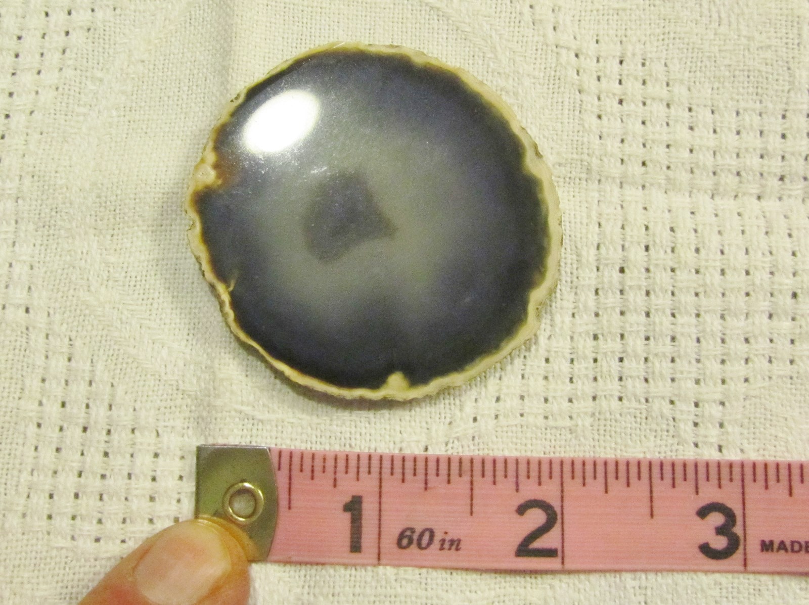 Lot of 5 pieces polished Agate lot collection – blue brown purple orange SML