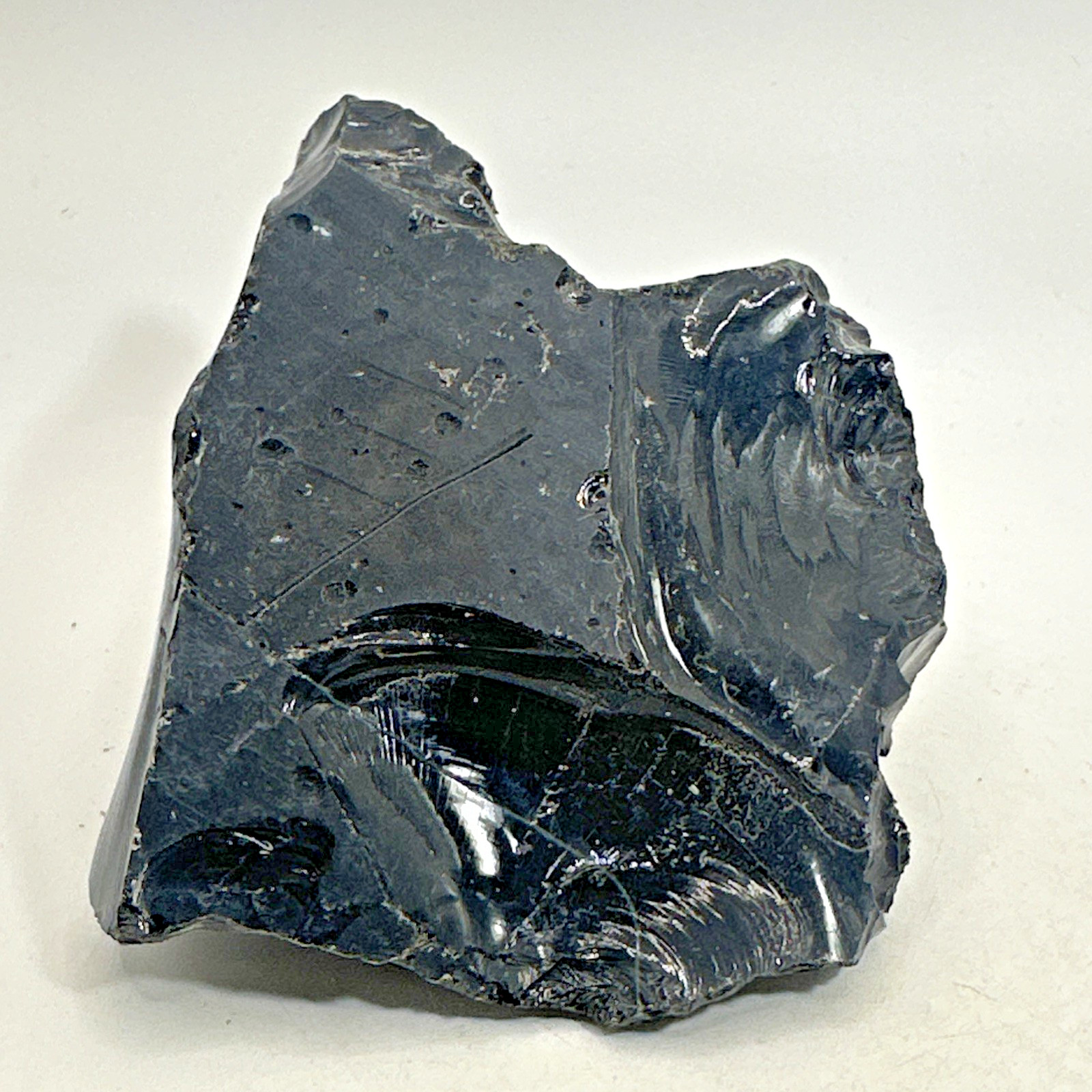 Beautiful Spider Web Obsidian Specimen 320 Grams