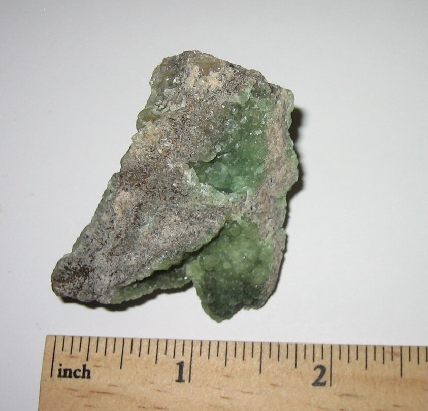 1.9″ BEAUTIFUL NATURAL ROUGH GREEN SMITHSONITE CRYSTAL CLUSTER AZ USA ~ 60.8g *1