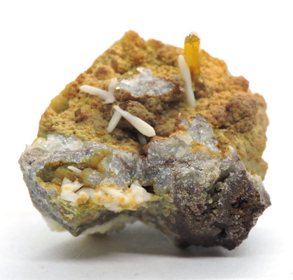 Legrandite with Smithsonite Mineral Specimen *Ojuela Mine, Mexico*