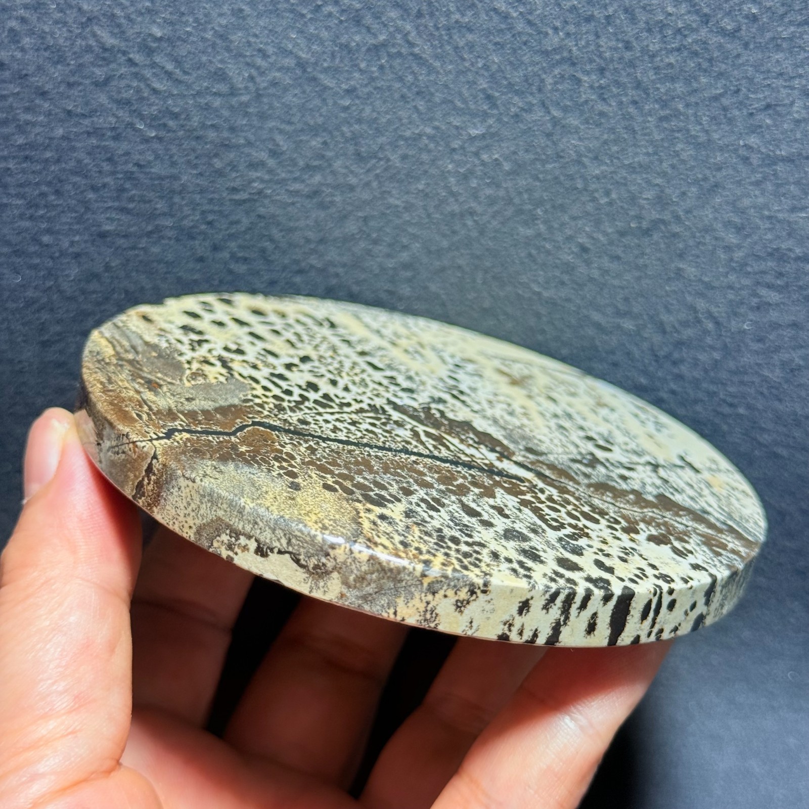 173g Natural Chinese Painting Stone Crystal Ornaments for Home Decoration 28