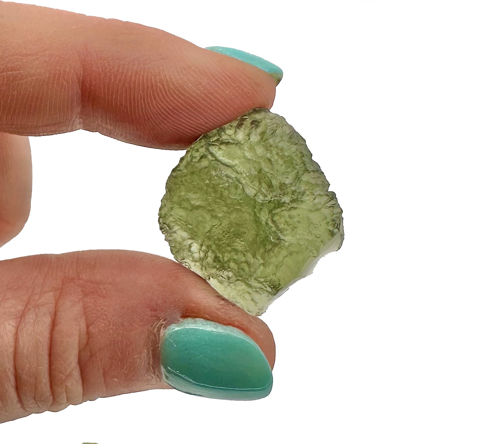 Raw Moldavite Crystal, Natural Moldavite Stone from Czech Republic