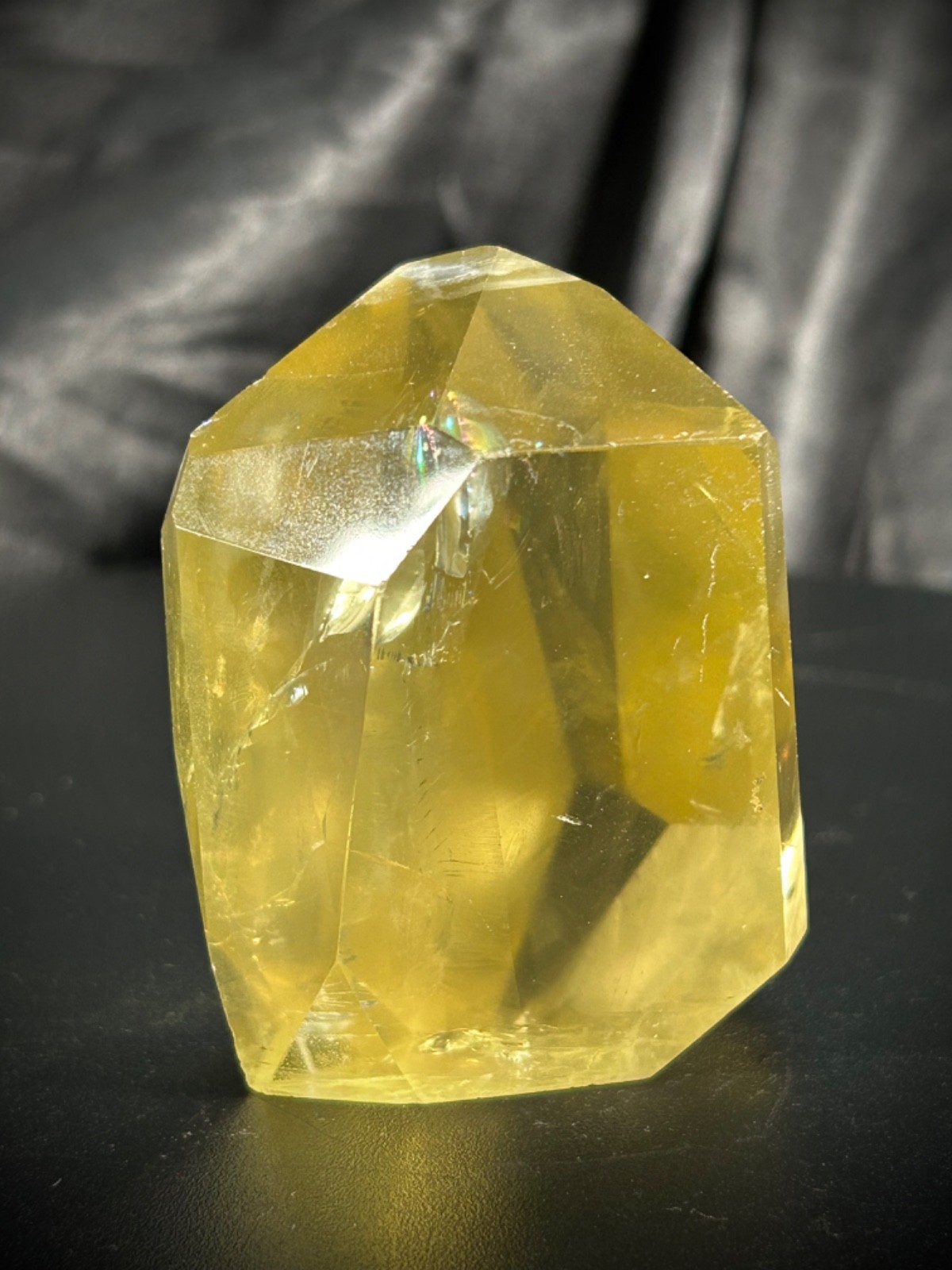 2.54″ High Clarity Citrine Geometric Freeform 6.9oz (194 grams)