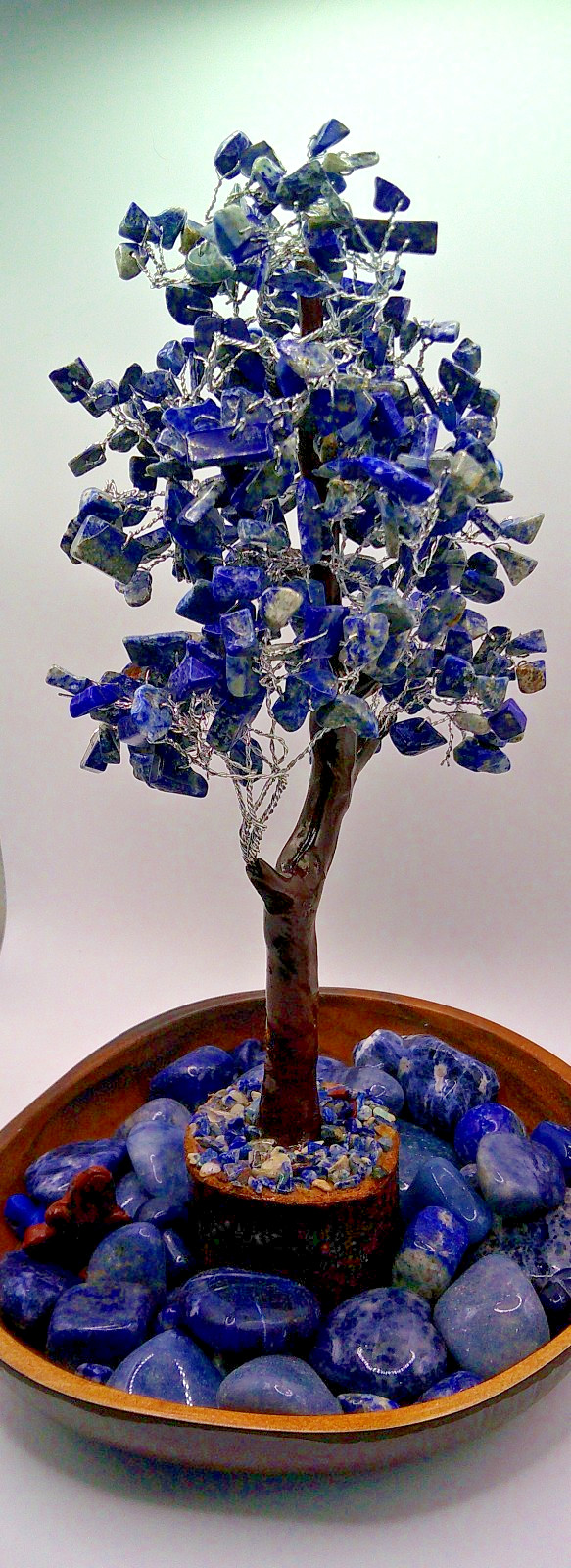 9″ Lapis Lazuli crystal tree – Feng Shui – Luck – Wealth – Positive Energy
