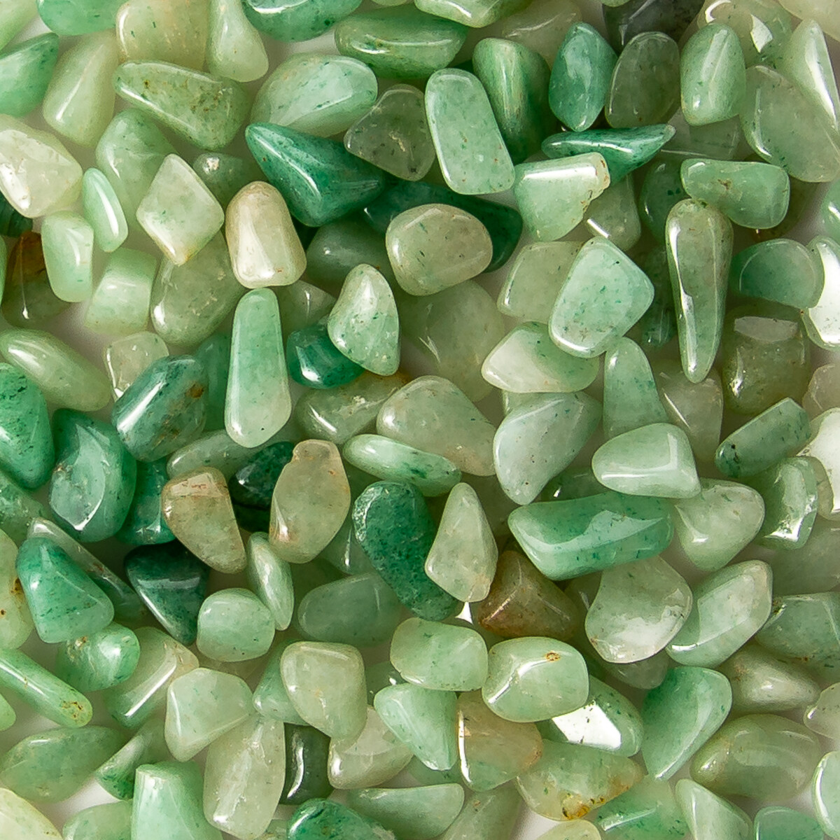 25g Tumbled Green Aventurine Gemstone Crystals 8-15 Stones Gem Rock Specimens