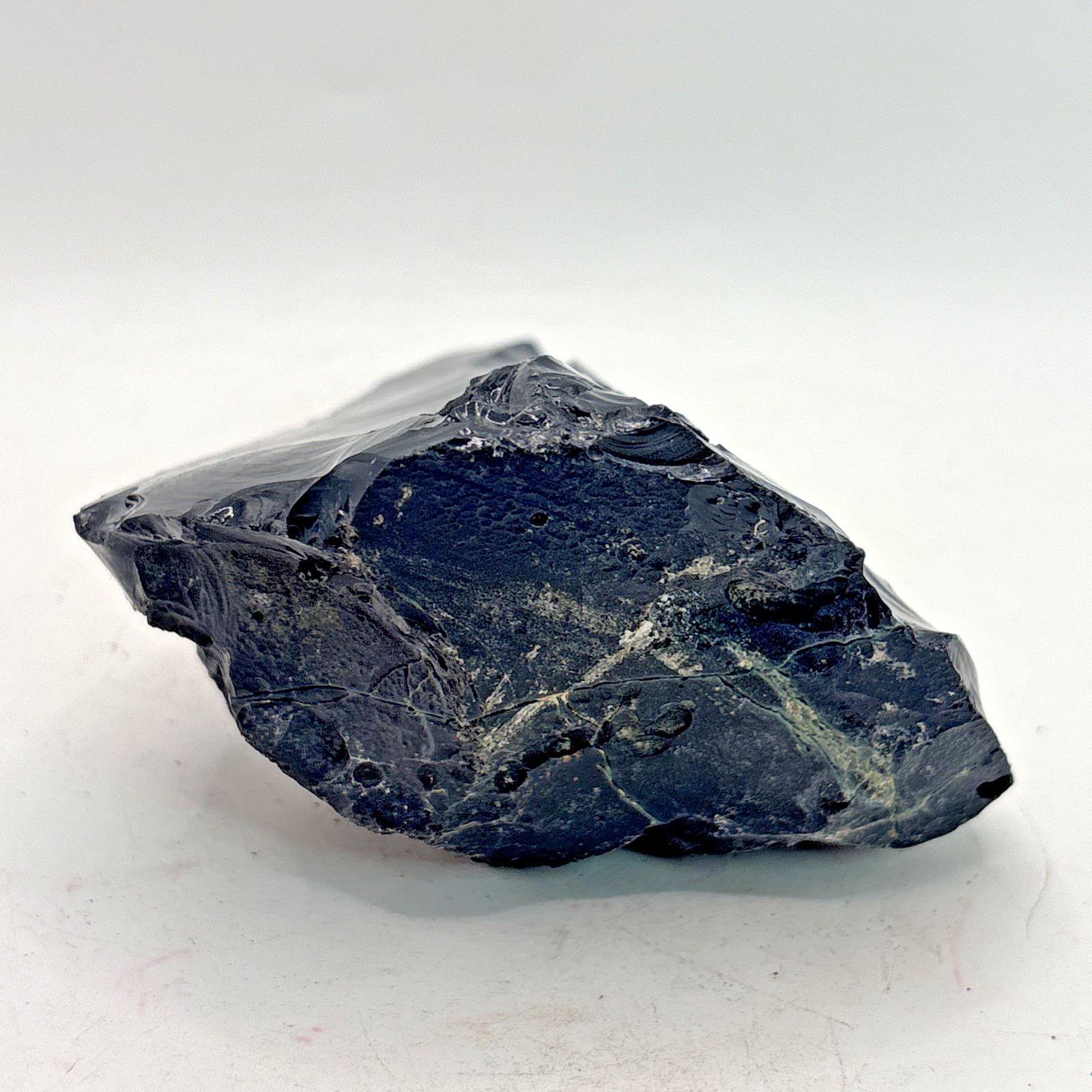 Beautiful Spider Web Obsidian Specimen 260 Grams