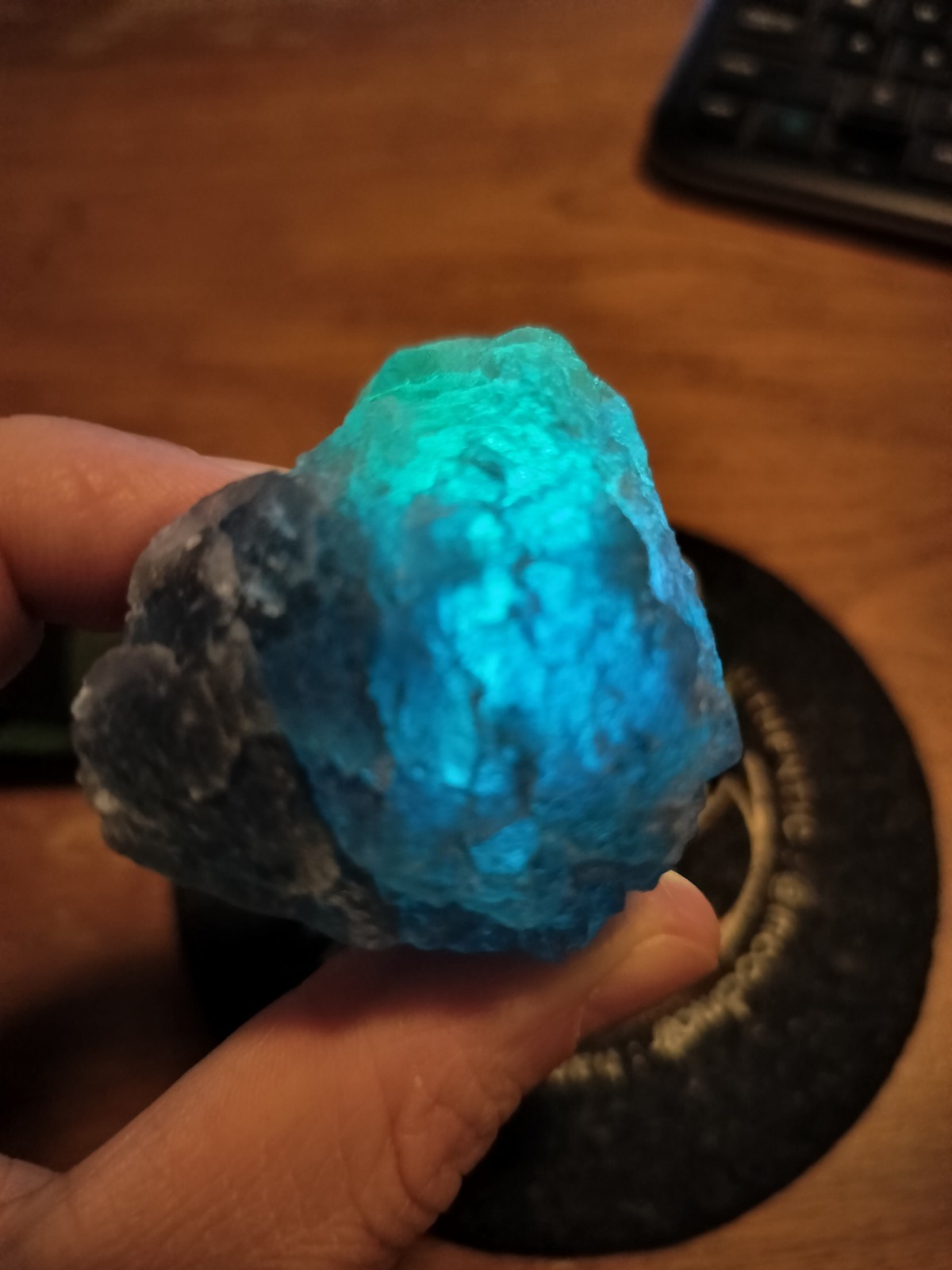 Blue & Green Fluorite from the Mauterndorf Quarry in Salzburg, Austria * Large