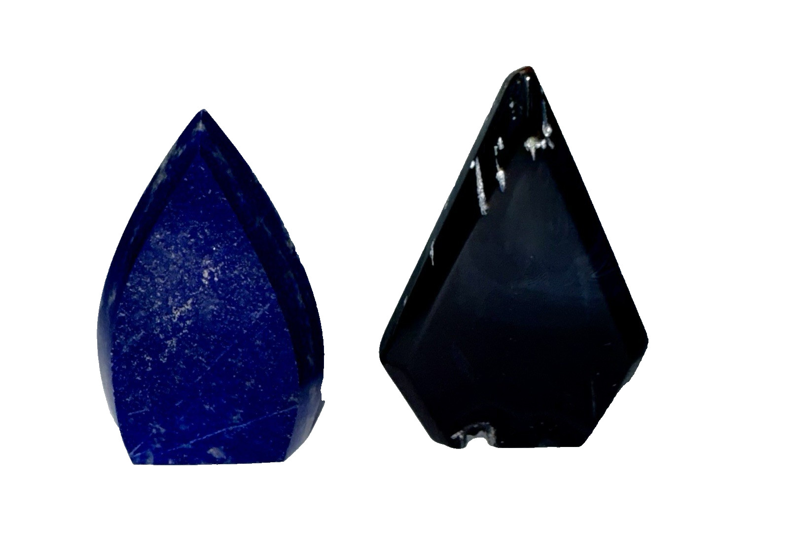 3 Lb Lot Of 9 Crystal Teardrops Mixed Materials