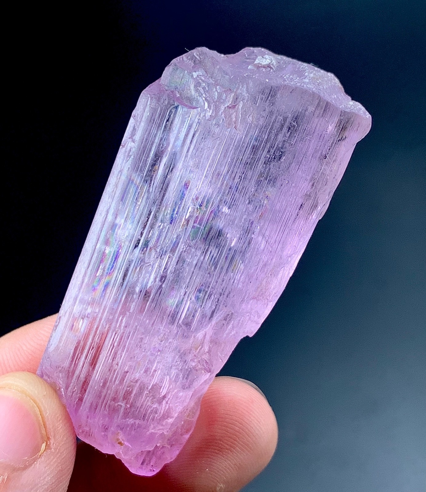 179 Carat Natural Kunzite Crystal Specimen From Afghanistan