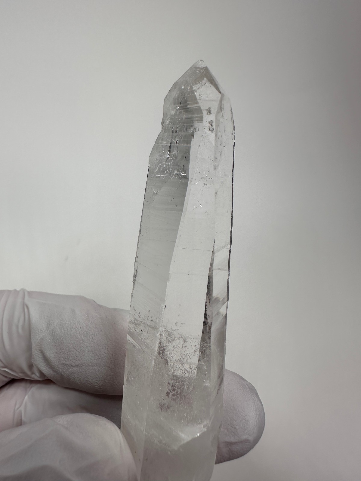 Clear Colombian Lemurian Quartz Crystal Point