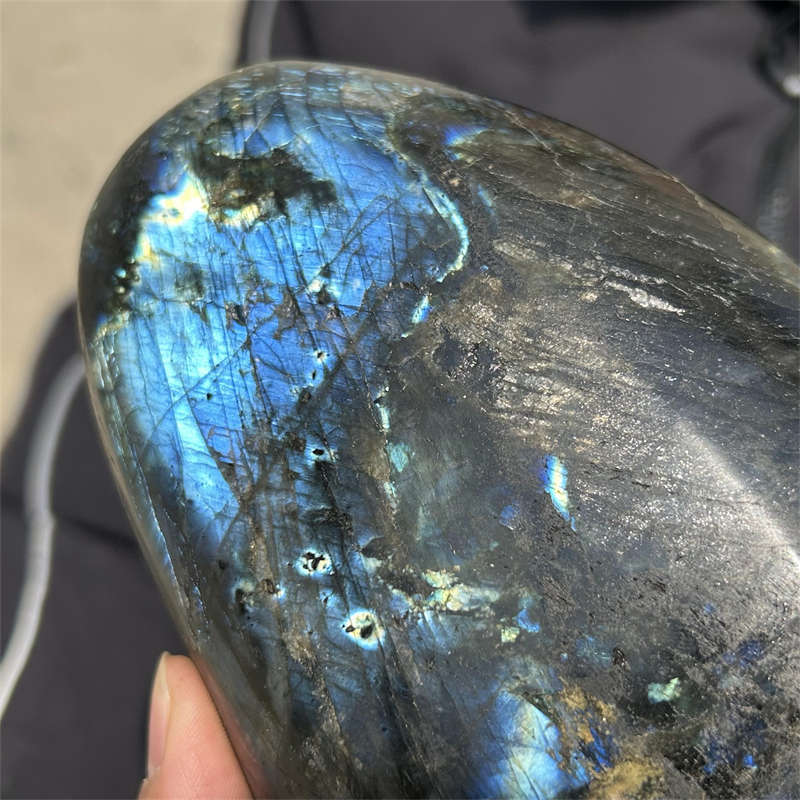 1.8kg Natural Labradorite Quartz Crystal Spectrolite Mineral Reiki healing
