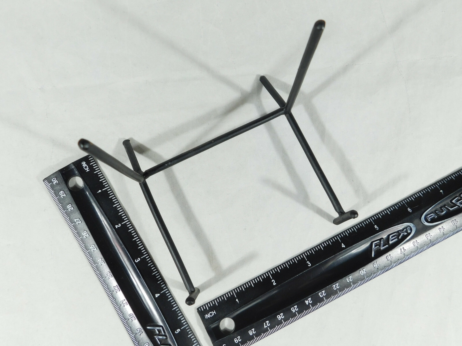 Easel Display Stand Lot of FIVE LARGE Size Black Metal