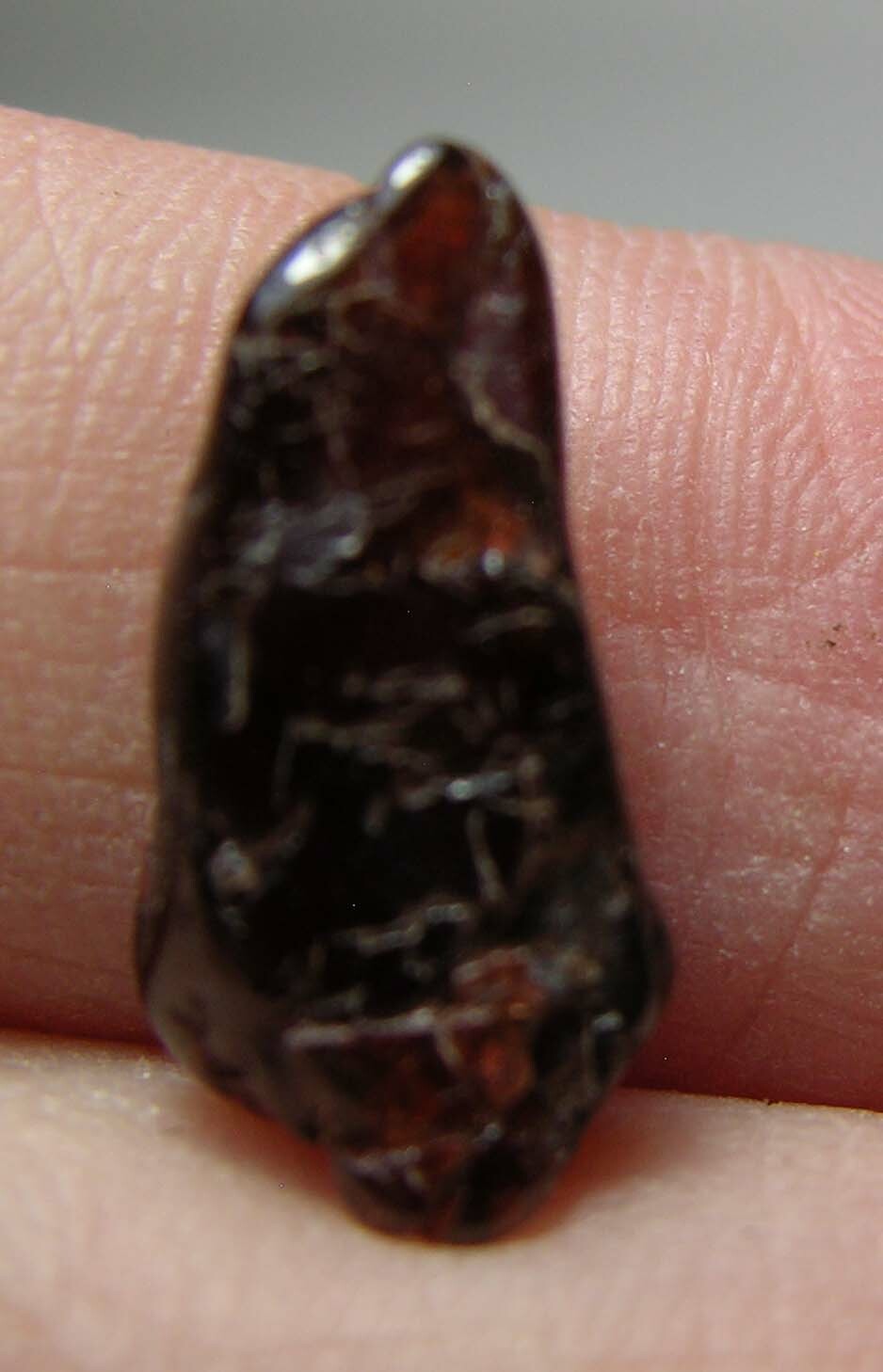 7.25ct 100% Natural Africa Tumbled Rough Mandarin Garnet Specimen 1.40g 16.00mm