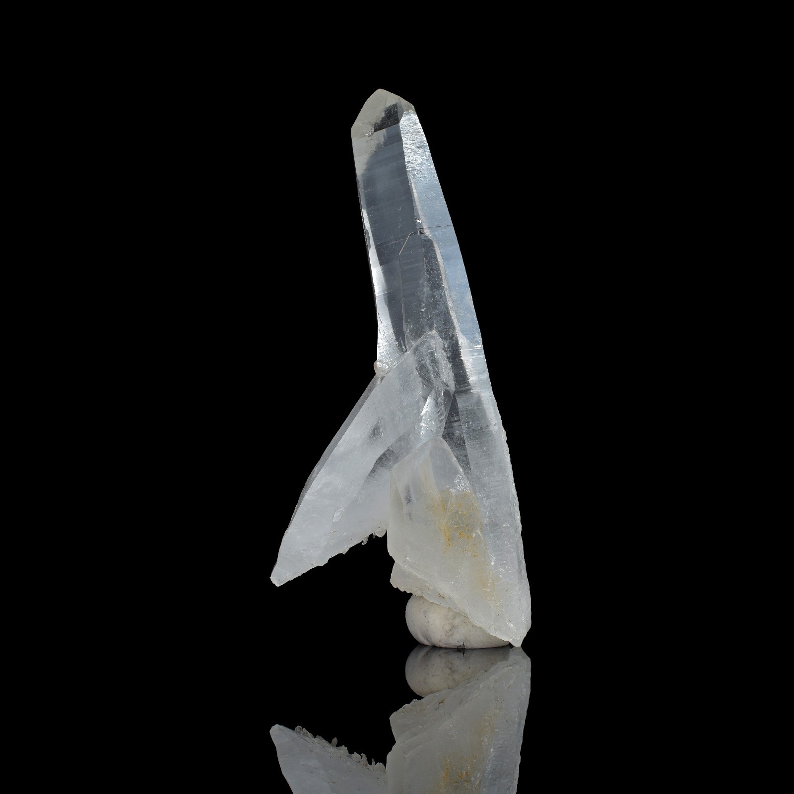 HIMALAYAN GLACIER TEMPLE DOW MANIFESTATION QUARTZ LEMURIAN SEED CLEAR CRYSTAL.
