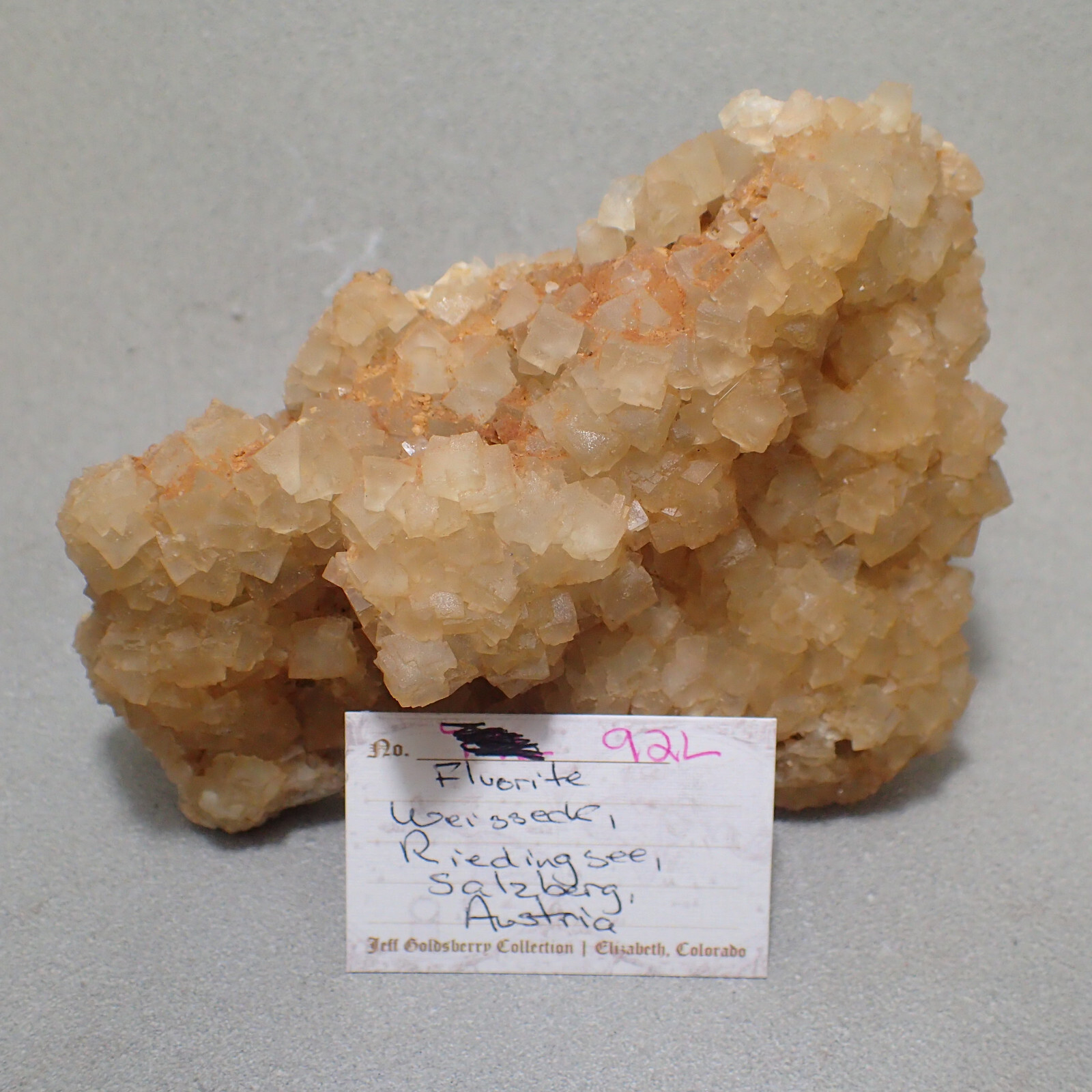 Fluorite, Weisseck, Riedingsee, Salzburg, Austria