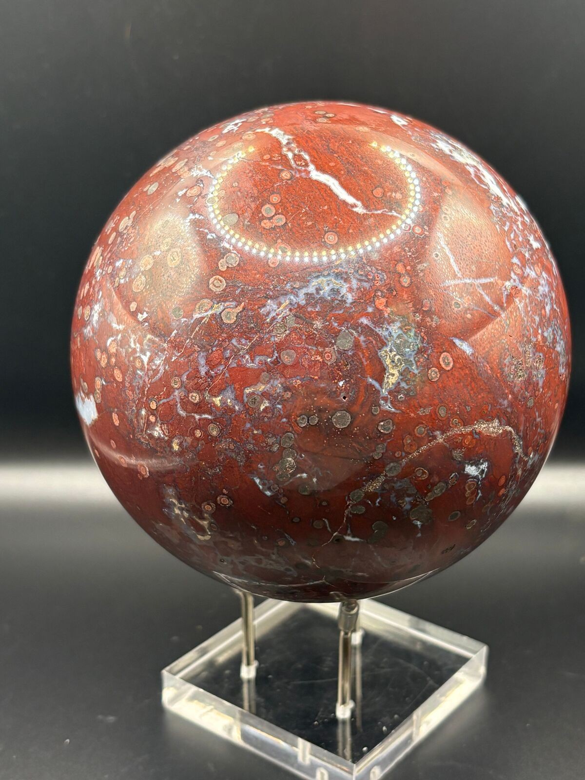 S36 – Ocean Jasper Sphere 107mm