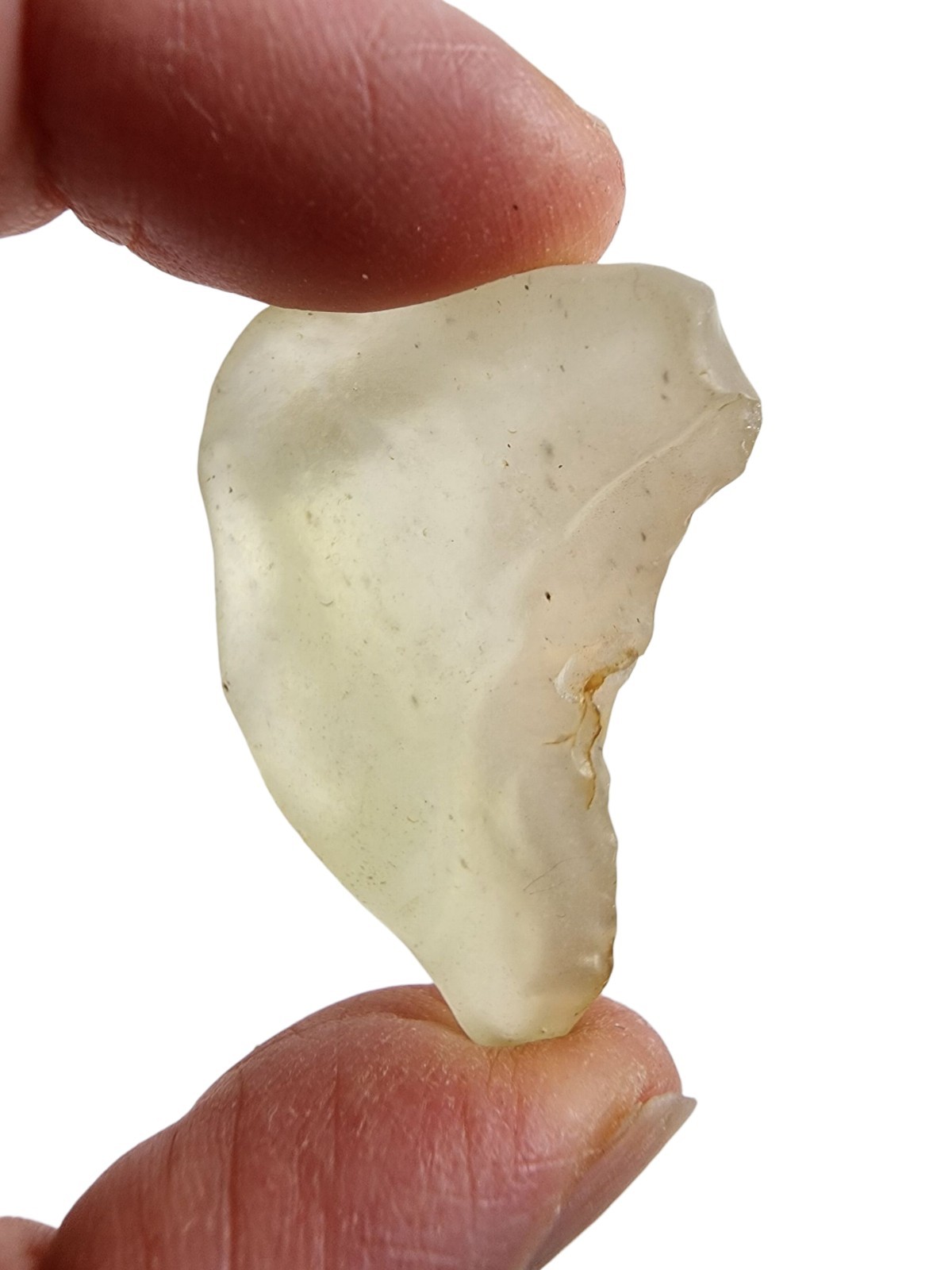 Libyan Desert Glass from Egypt 12.1 grams.