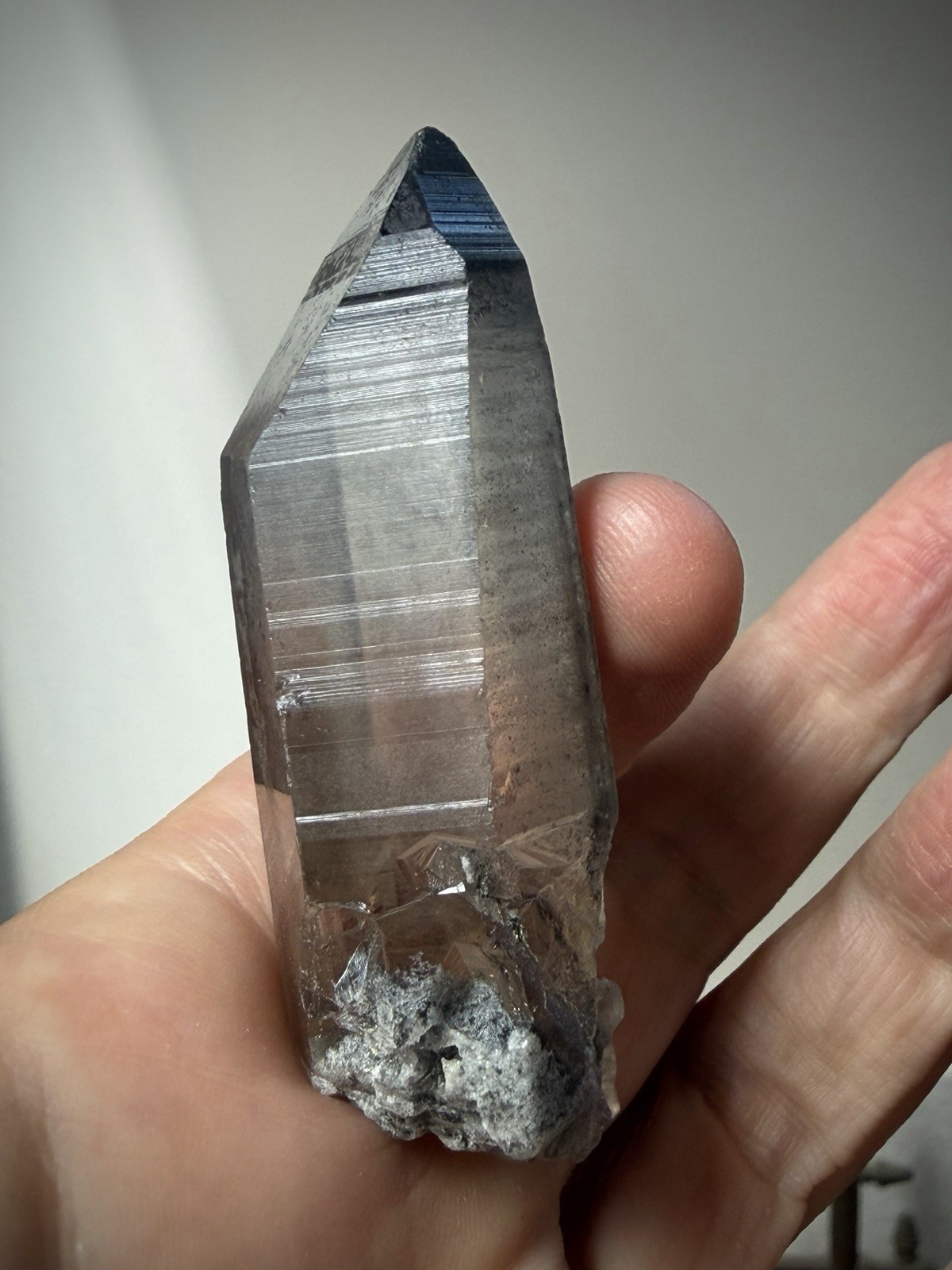 Phantom Quartz Crystal Lemurian Quartz Brazil Inclusion Quartz Phantom Inclusion