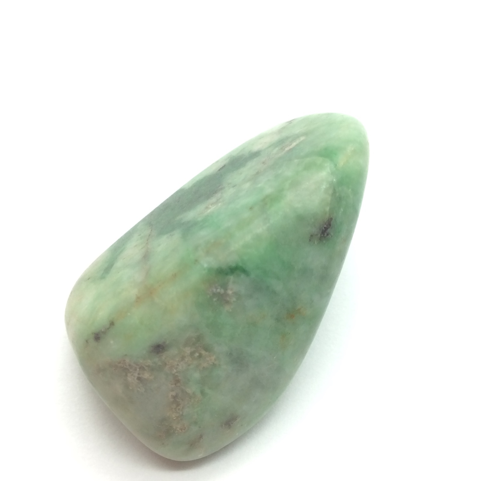 Siberian Jade Pebble Green Polished Jadeite Jade Stone Polar Urals Siberia