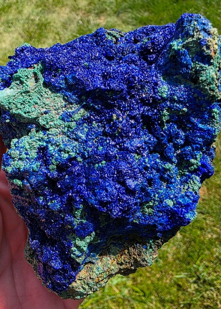 💙💚 High-Grade Azurite with Malachite — Touissit, Morocco 💚💙 1.5lbs