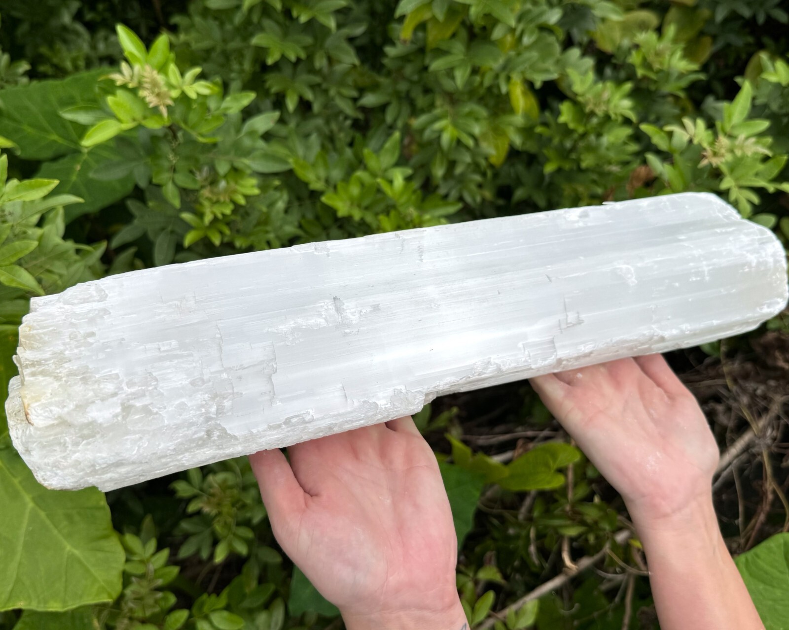 MASSIVE Selenite Logs – Natural White Selenite Crystals (HUGE Selenite Sticks)