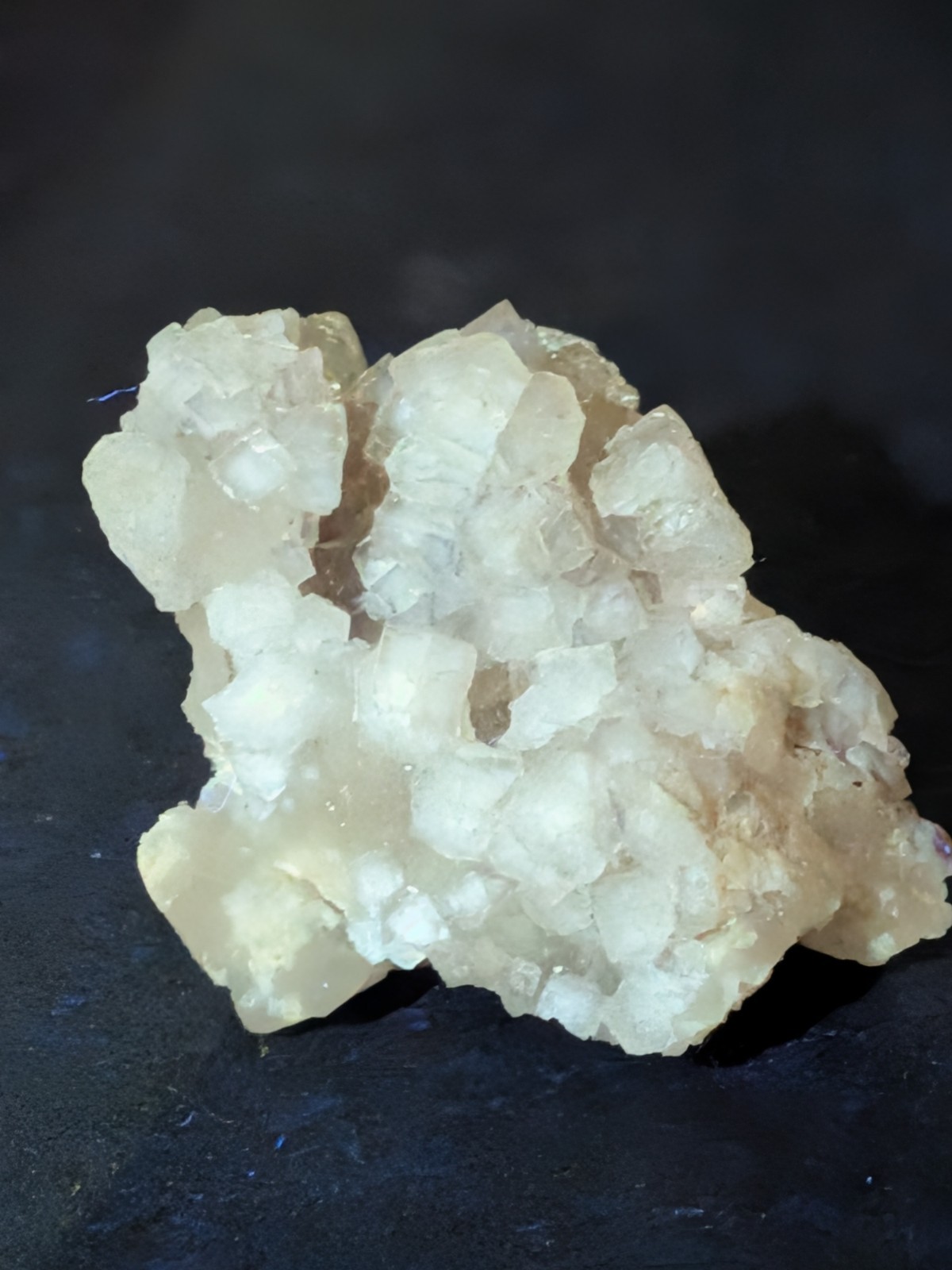 Brown Fluorite Cluster with Quartz Fluorescent Western Kentucky USA
