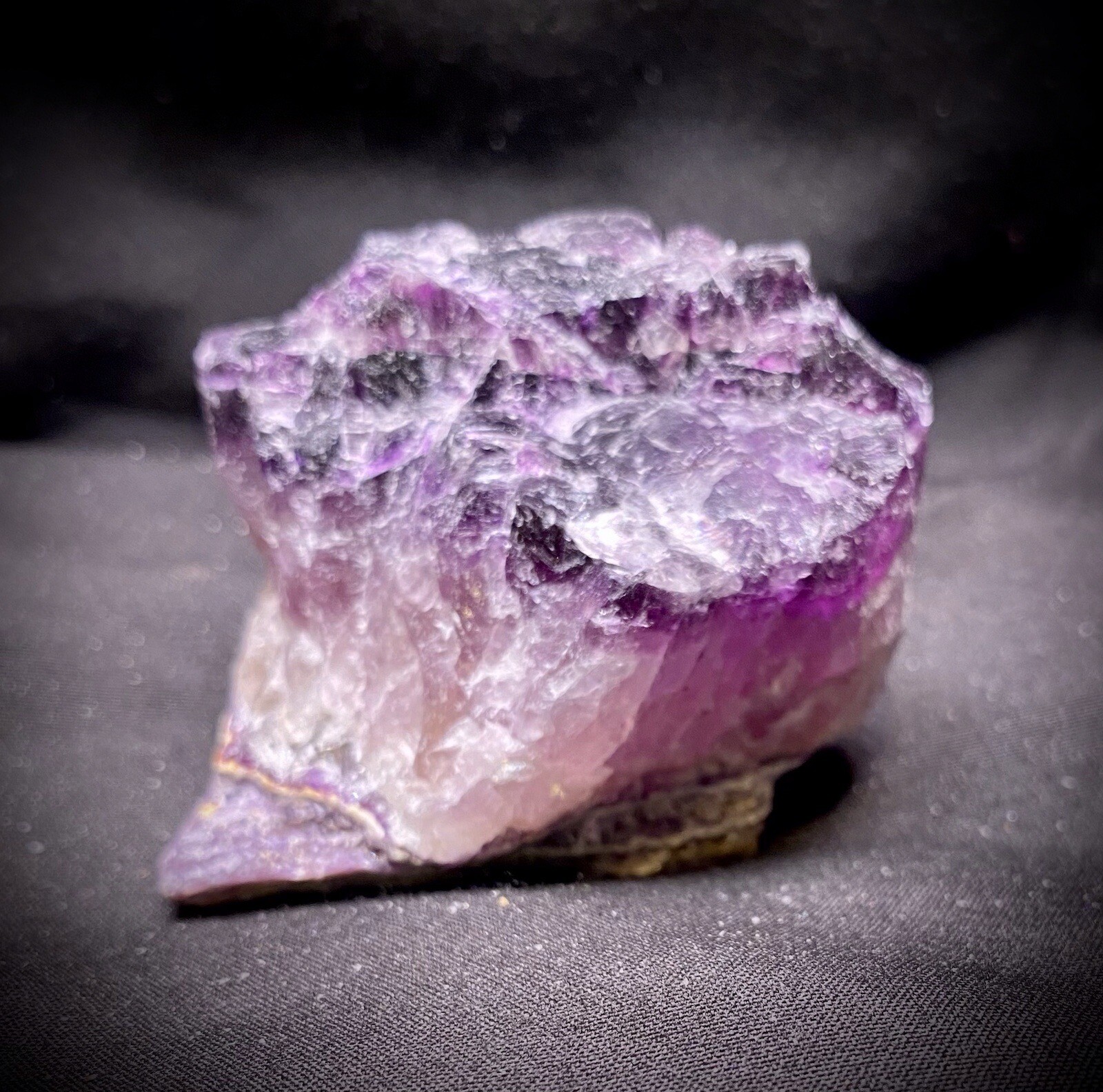 Raw Rainbow Fluorite Specimen