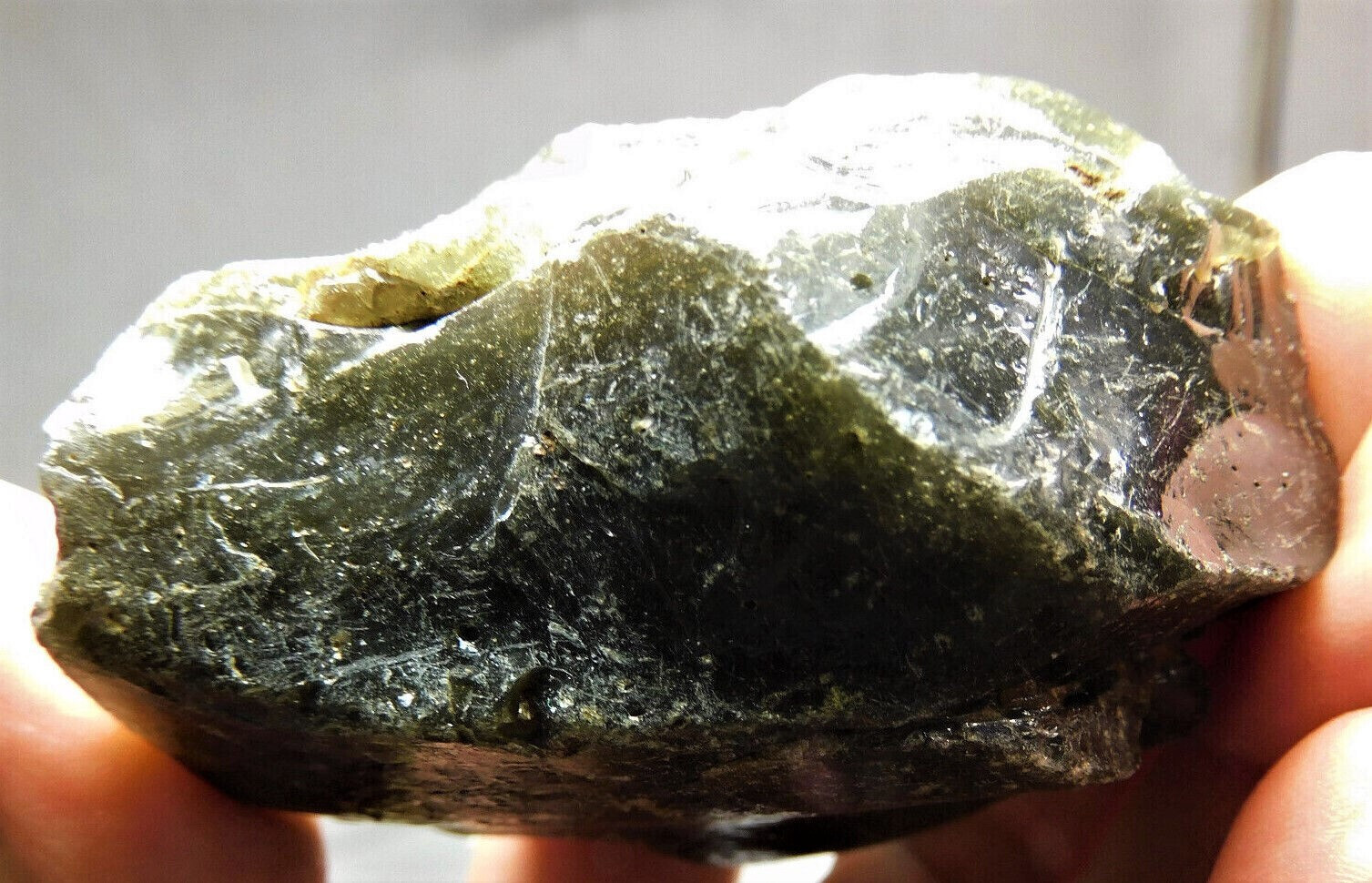 Old Railroad Slag Stone Iron Ore Glass Rock 151.8 g