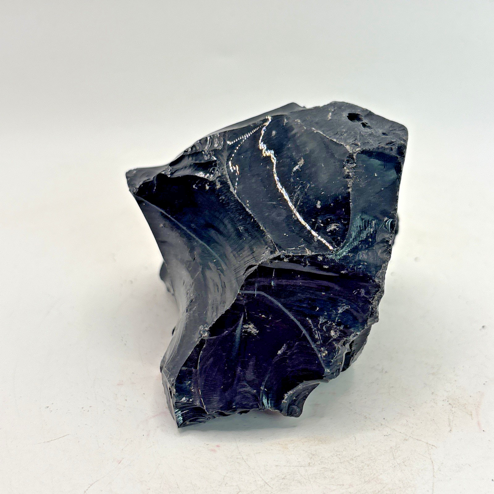 Beautiful Spider Web Obsidian Specimen 265 Grams