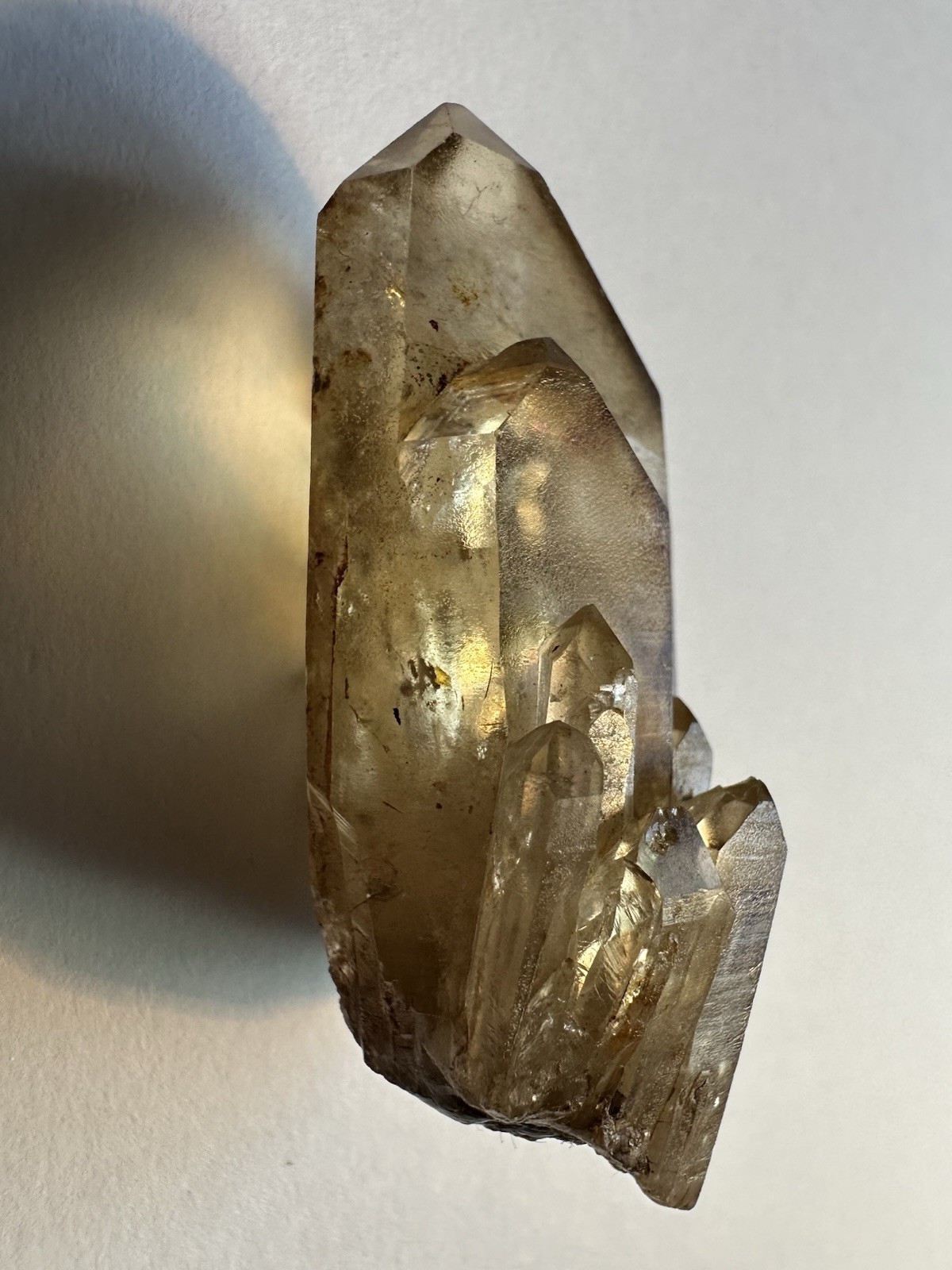 Natural Citrine Crystal Cluster Point Mineral Specimen Congo Africa
