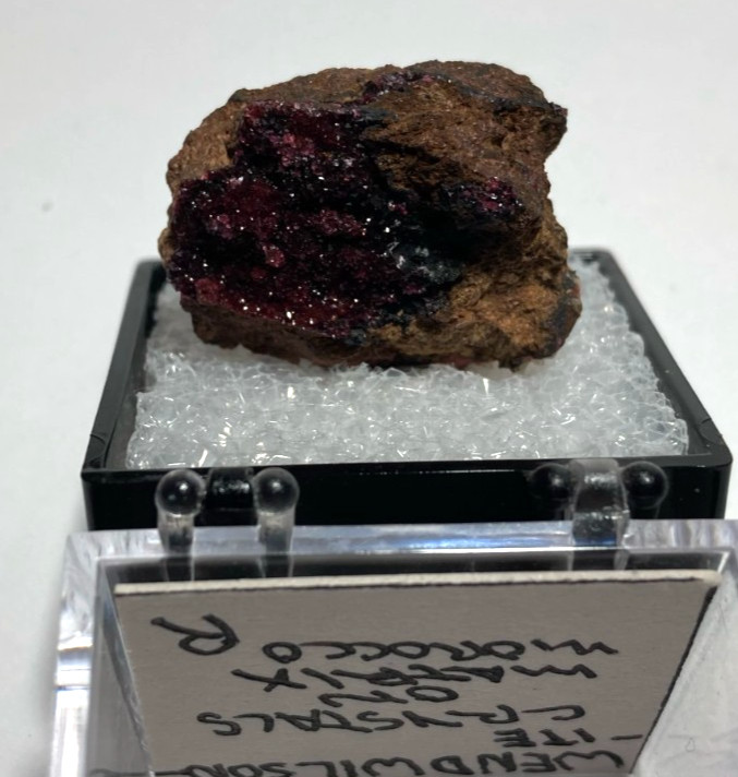 Rare Wendwilsonite sugary crystals Thumbnail from Morocco