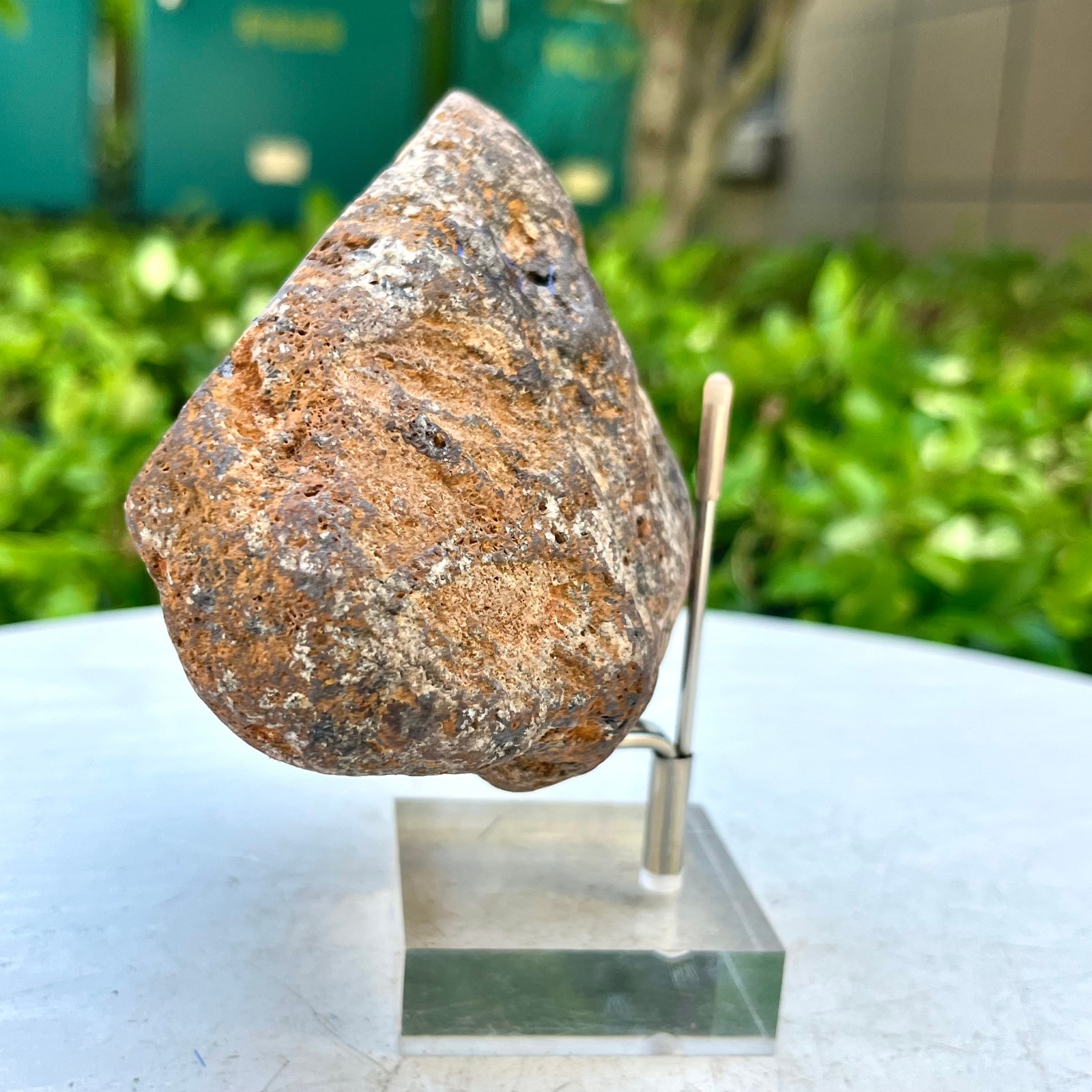1.67LB Blue Natural Goethite Crystal Quartz Energy Ore Healing Mineral Specimen