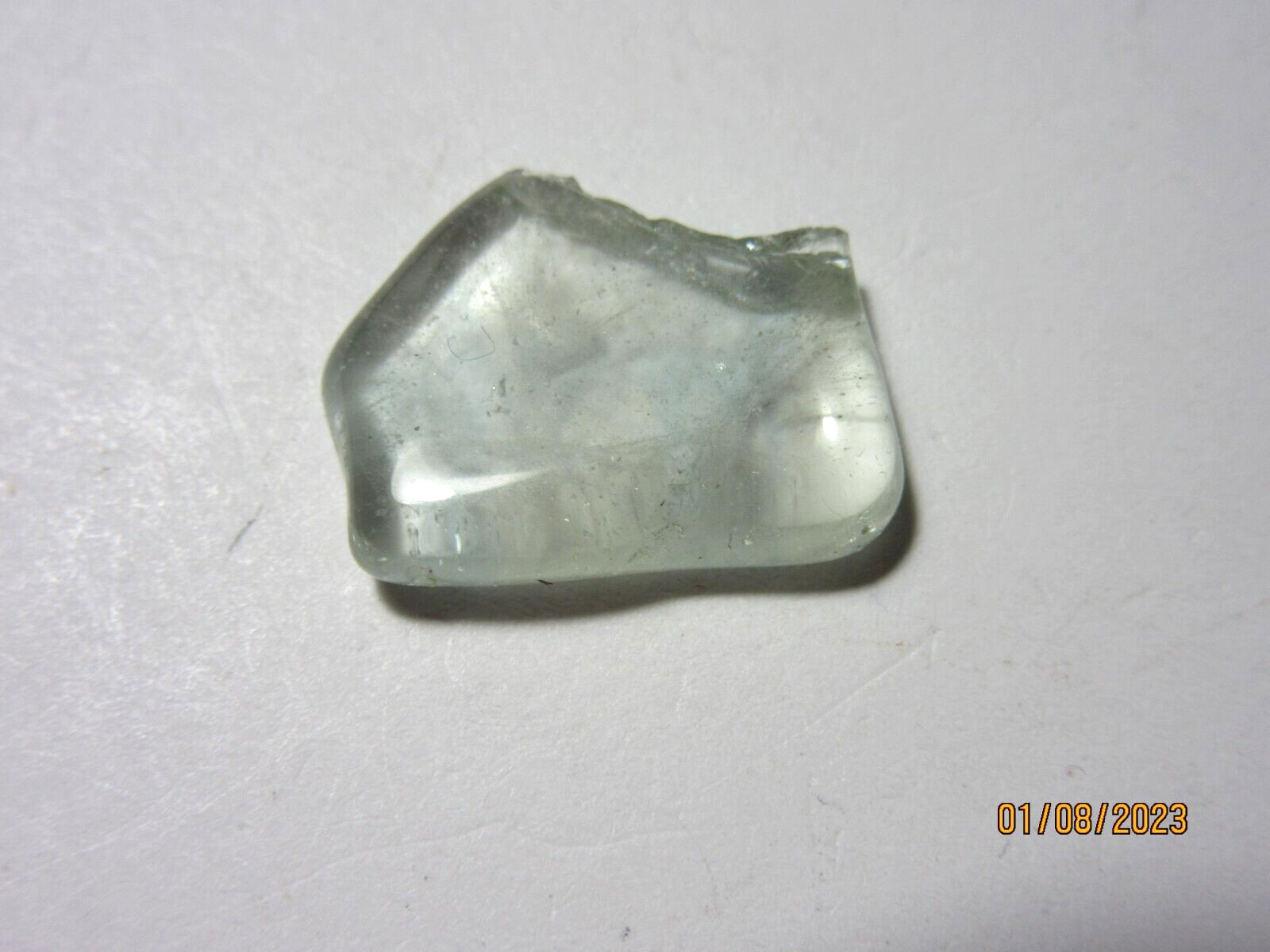 Green Topaz Rough Mineral 11/16″ Collectible Reiki GTQCR-1