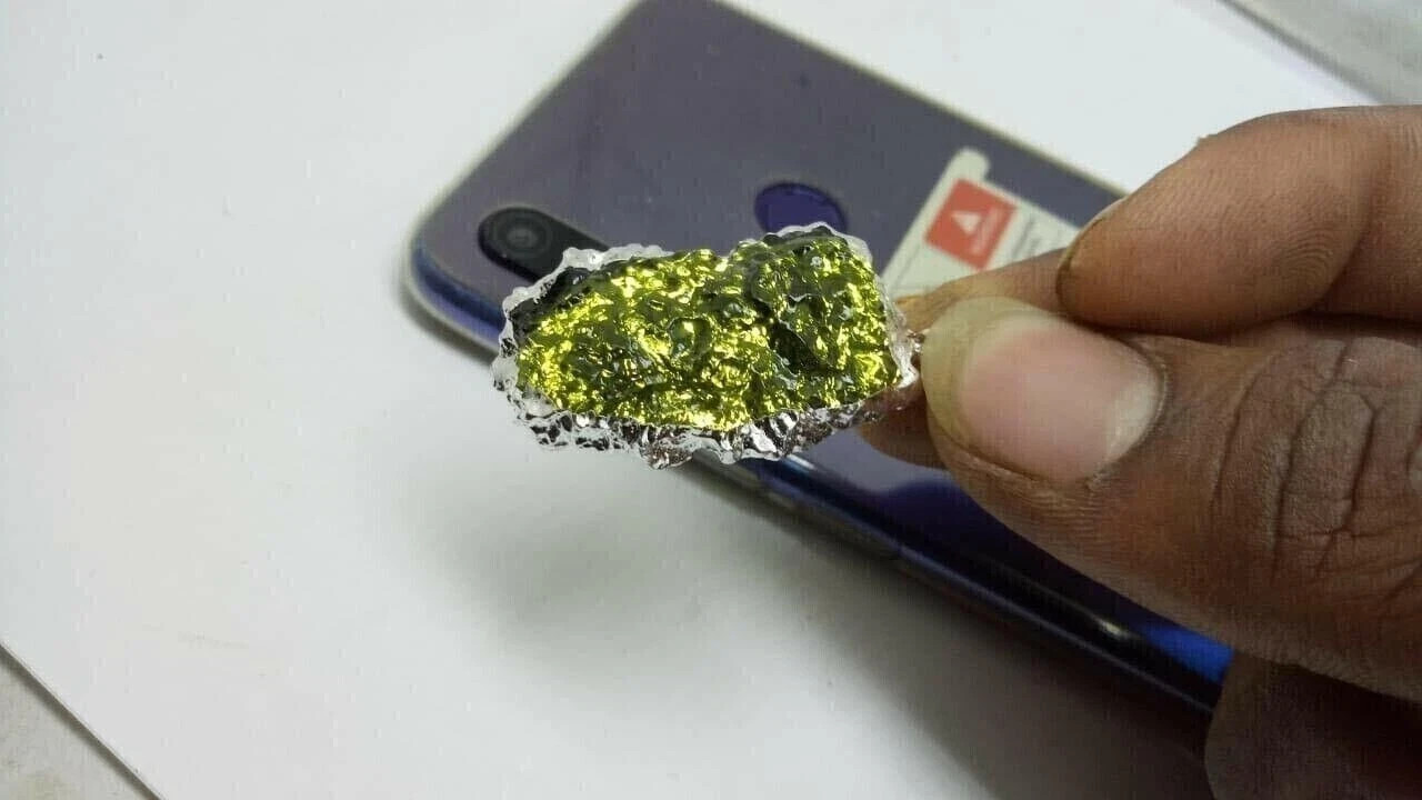 Genuine Moldavite Pendant Green – Certified Natural Stone Energy Jewelry