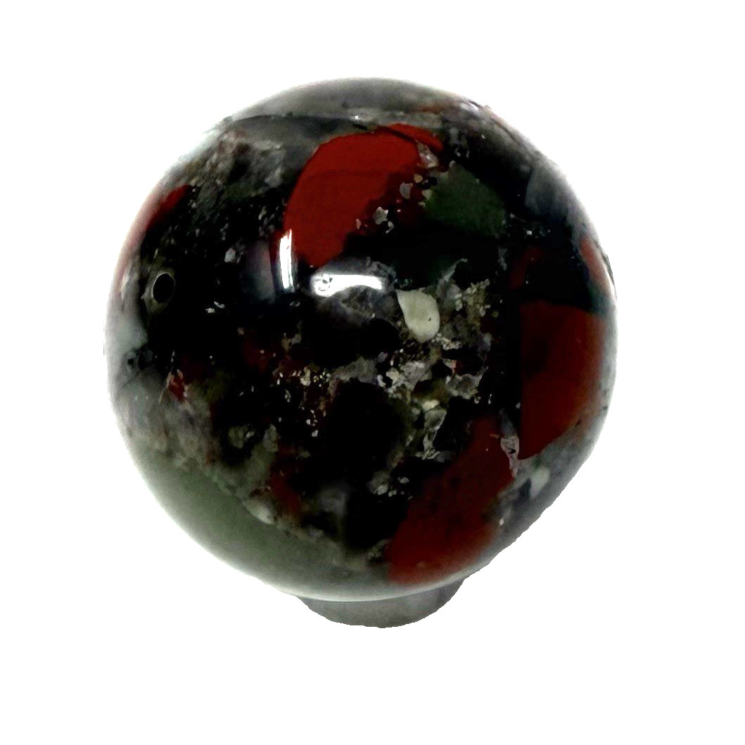 94g Dragon Blood 40mm Crystal Sphere With Holder