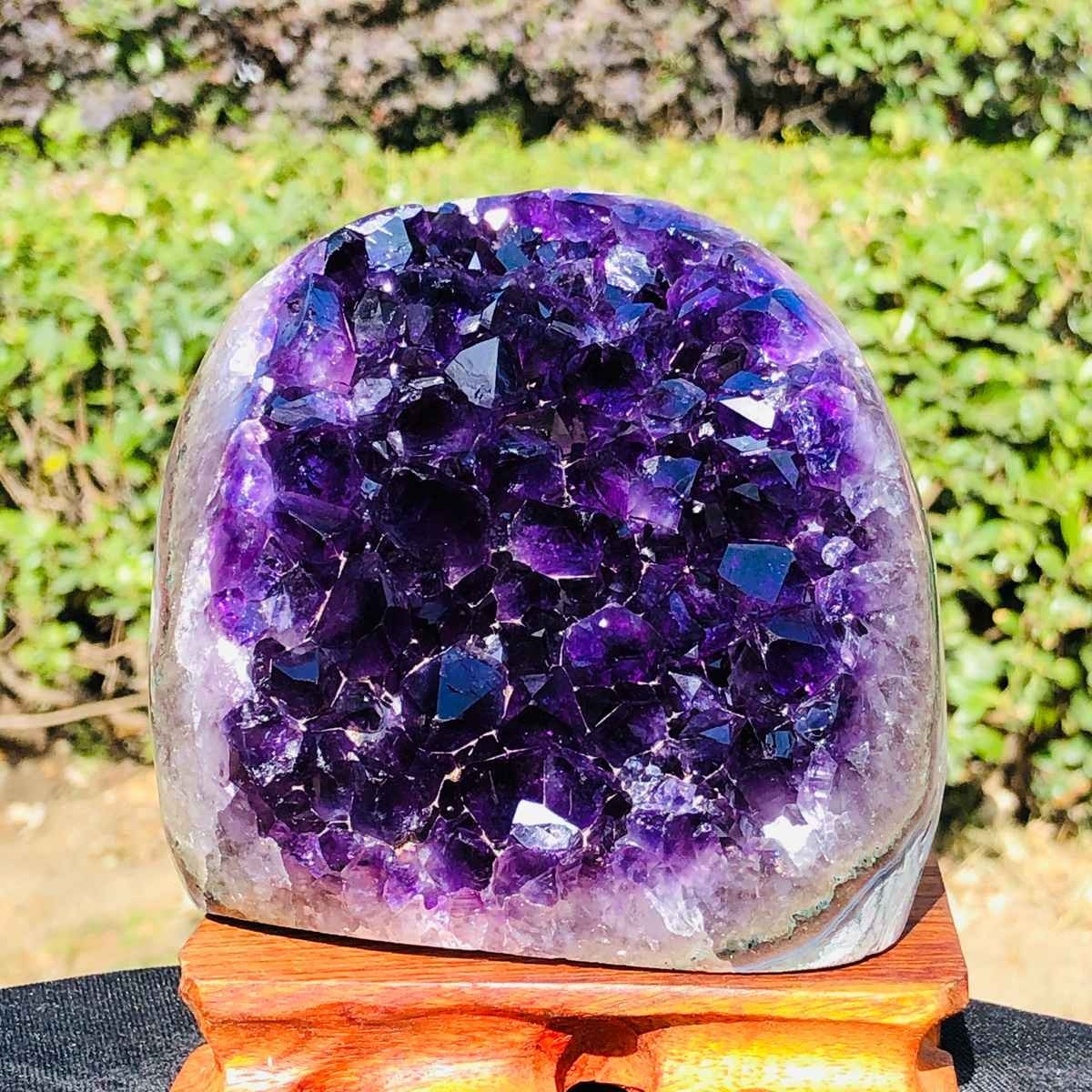 3.52LB Natural Uruguayan Amethyst Cluster Cave Display Specimen Healing 3127