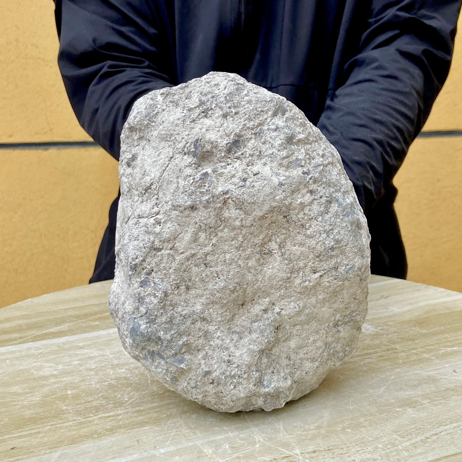 7.71LB Natural blue crystal cave quartz crystal cave mineral specimens