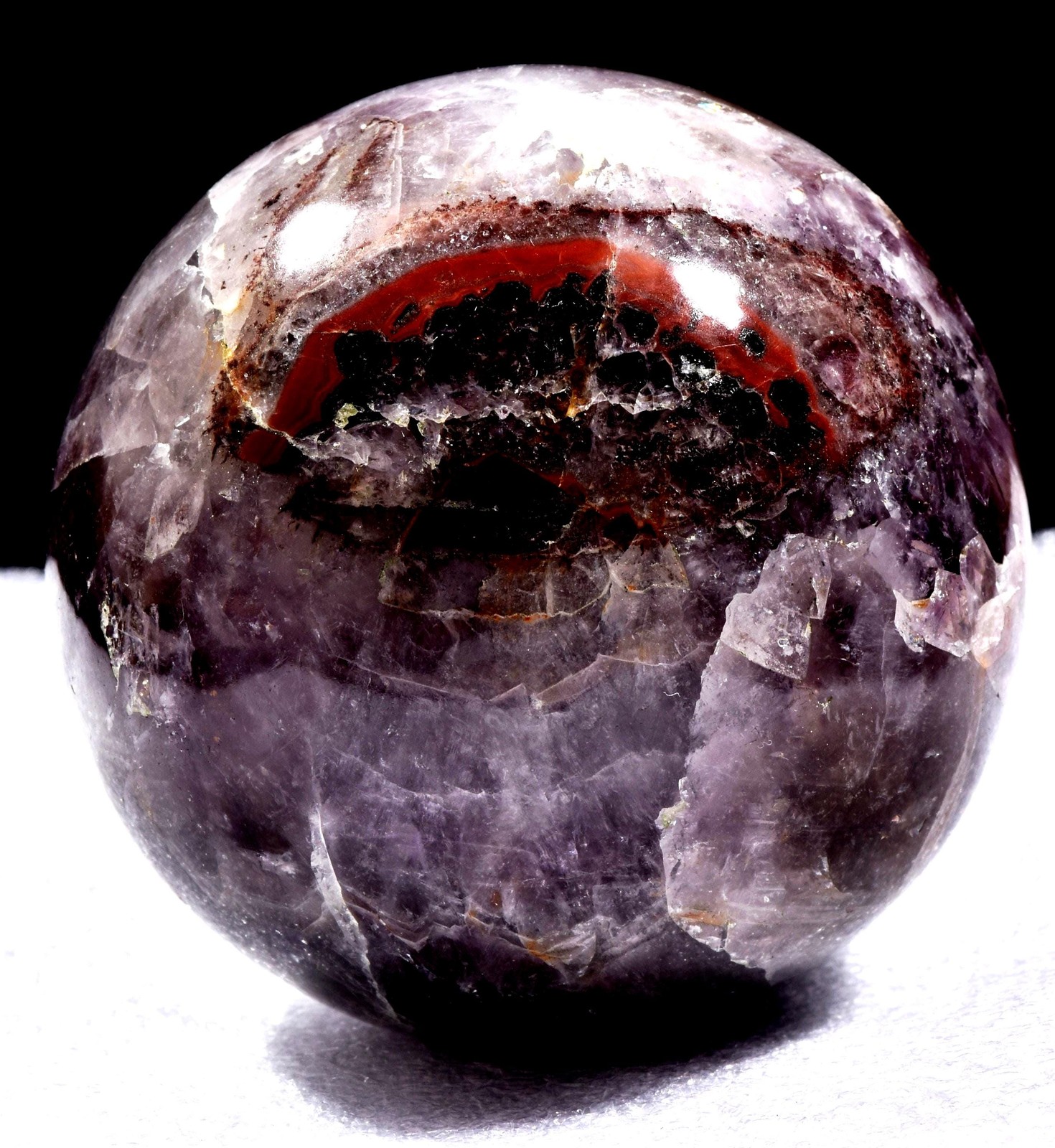 Super seven melody stone chevron sphere psychic spiritual elevation#1013