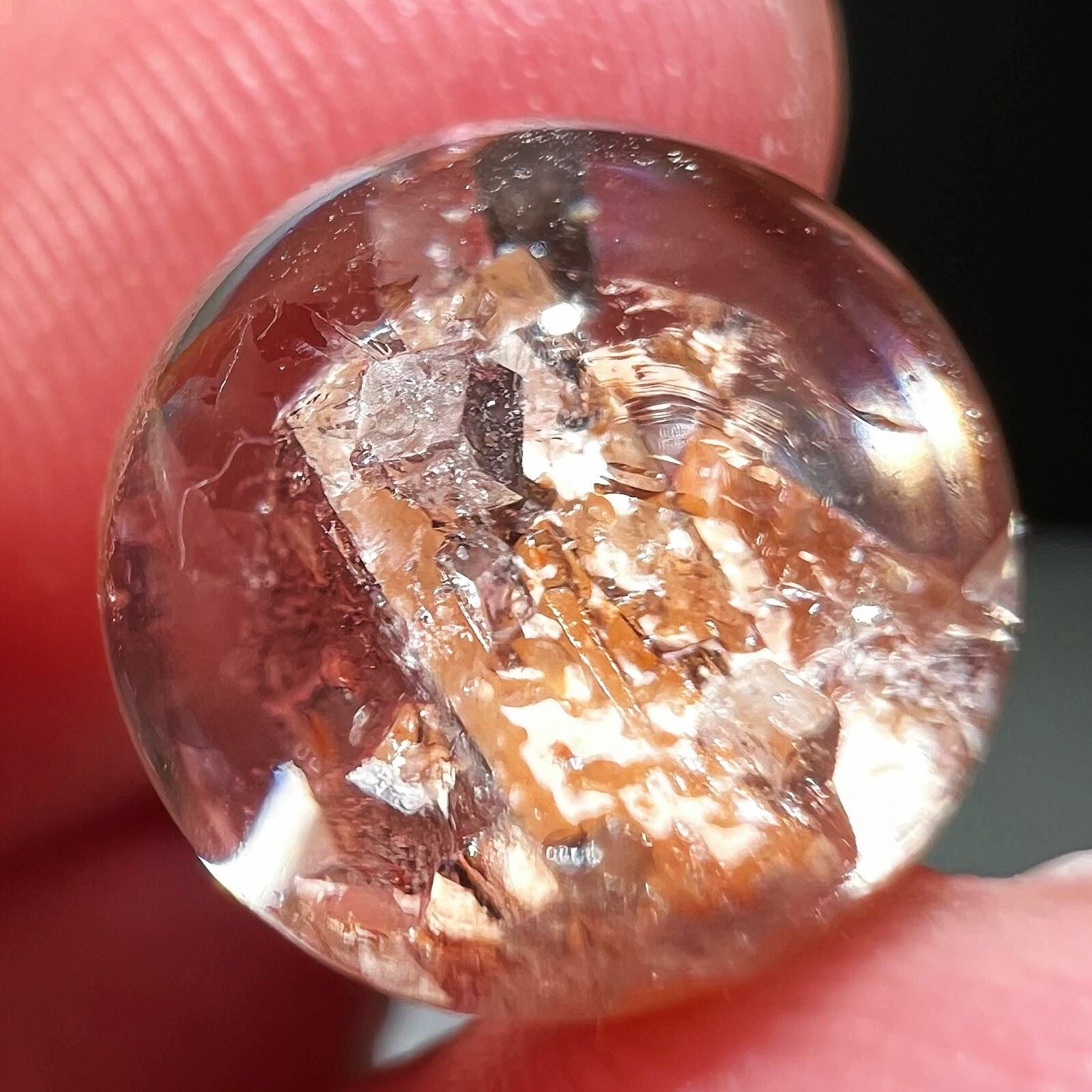 6ct Natural Beautiful Stone in the stone Crystal Polished Specimen
