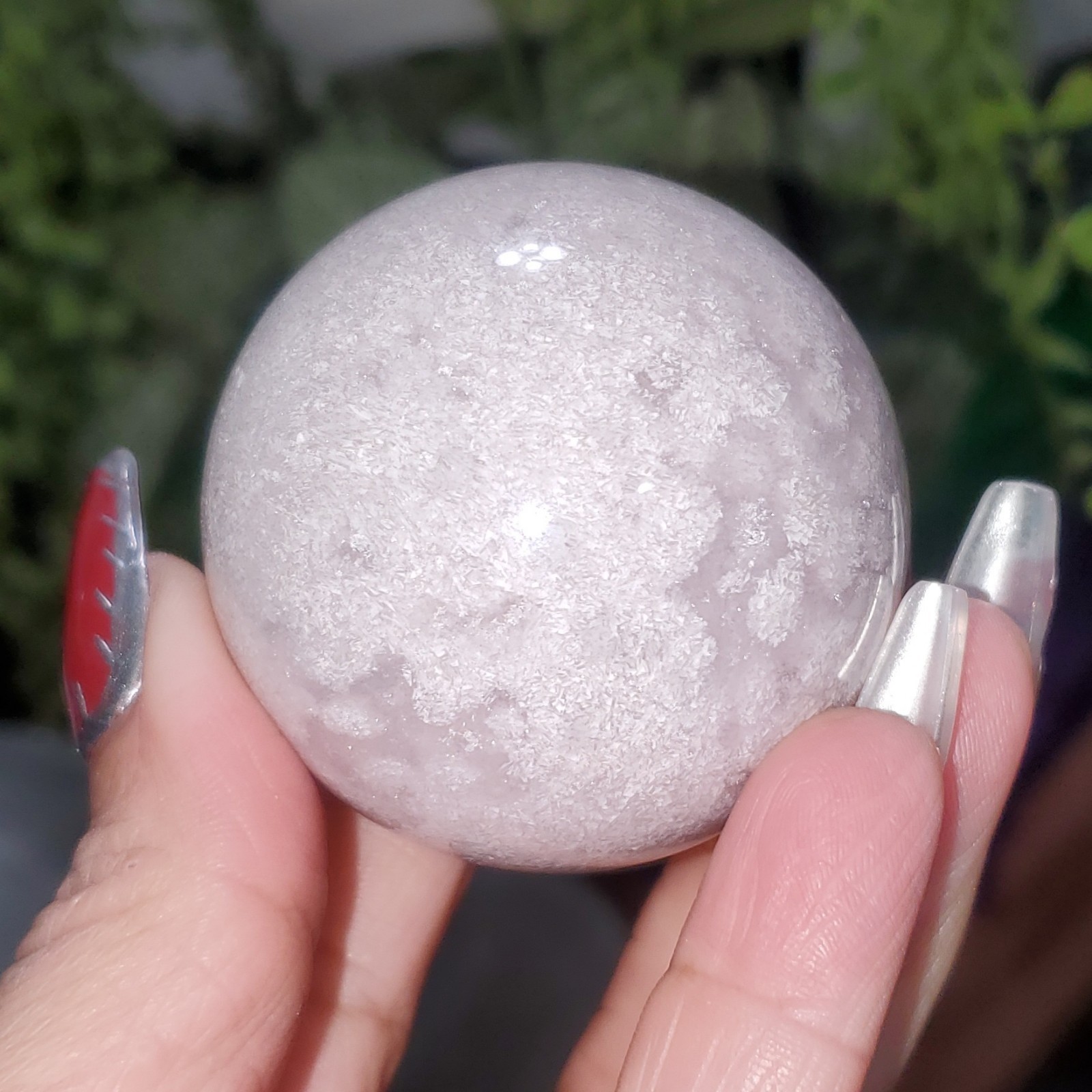 Pink Amethyst Sphere 52mm